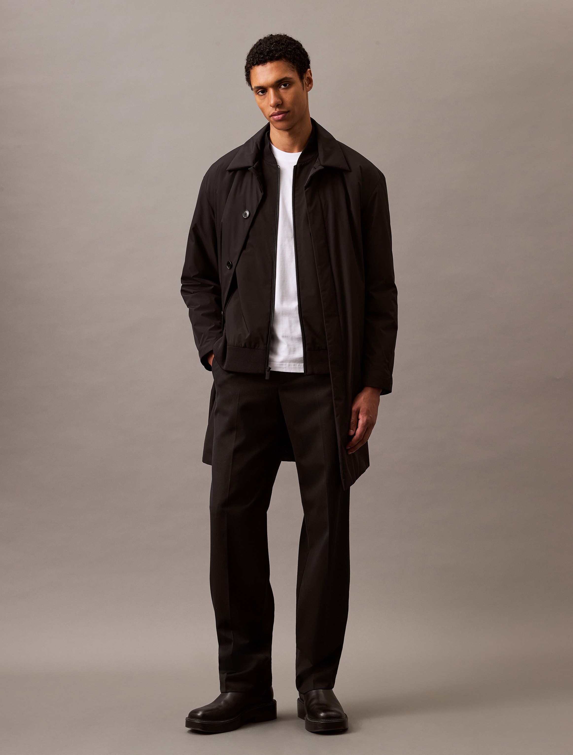 Calvin Klein Bomberjacke »MATTE BOMBER«, mit Label
