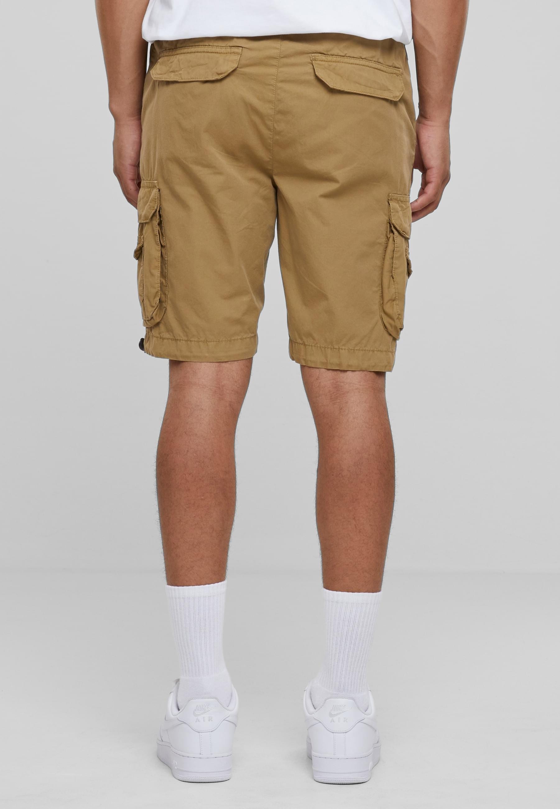 URBAN CLASSICS Stoffhose »Urban Classics Herren Double Pocket Cargo Shorts«