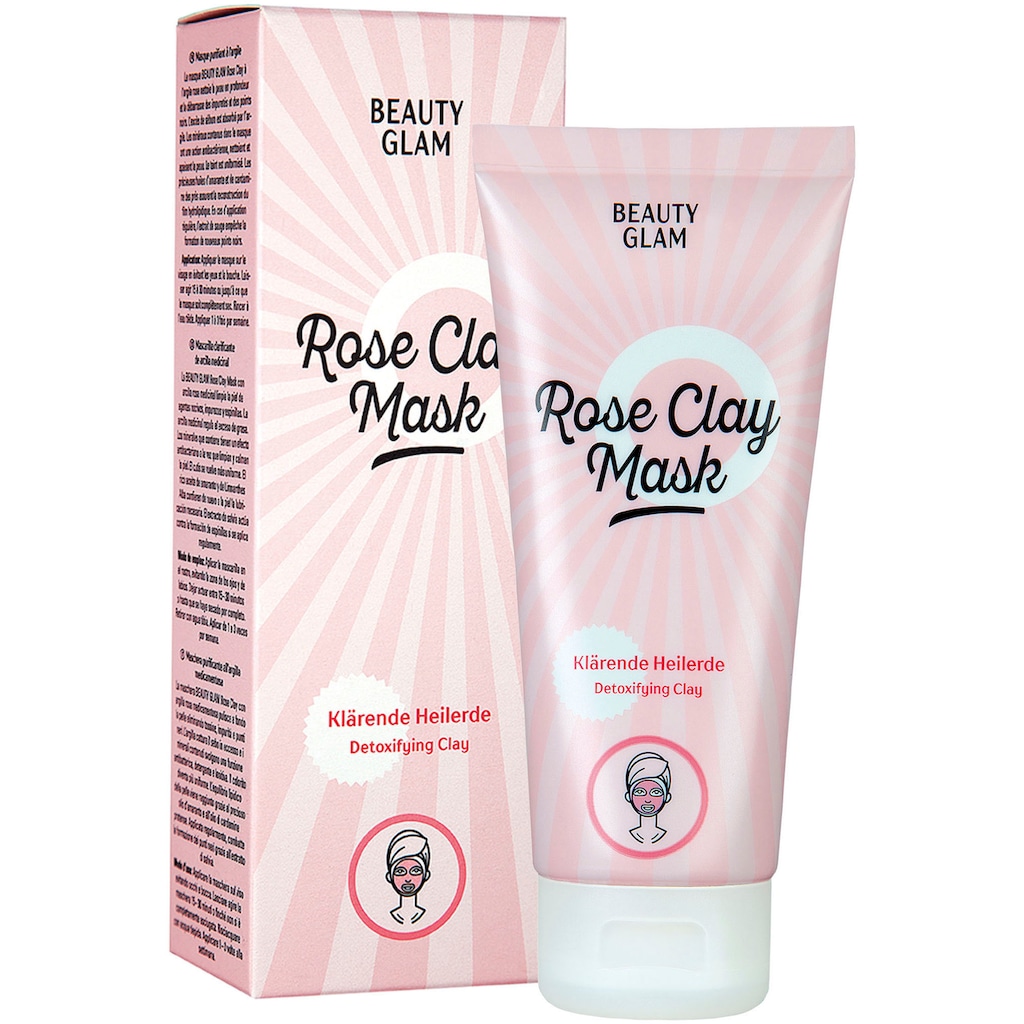 BEAUTY GLAM Gesichtsmaske »Beauty Glam Rose Clay Mask«