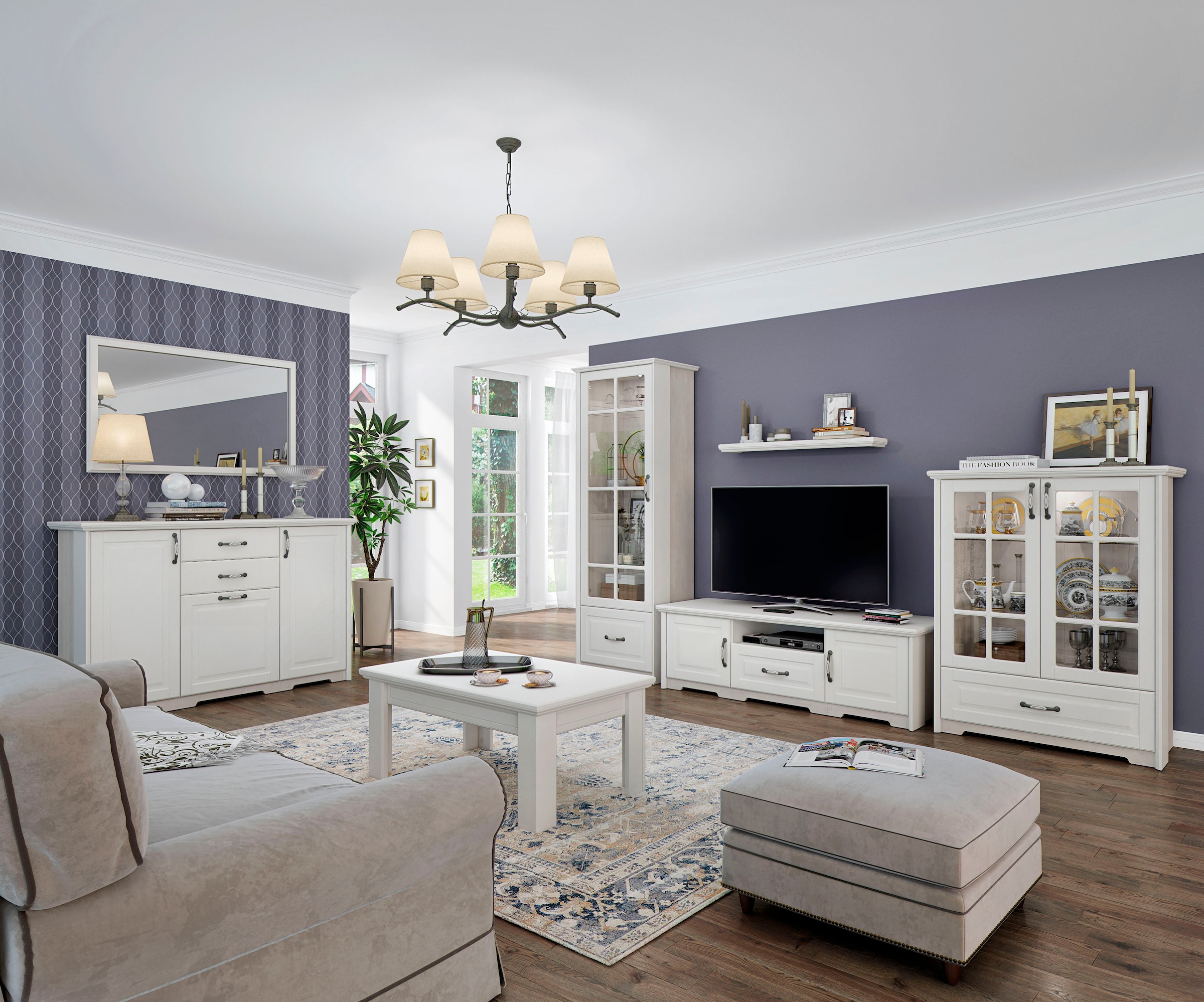 Home affaire Couchtisch »Evergreen«, hochwertig UV-lackiert