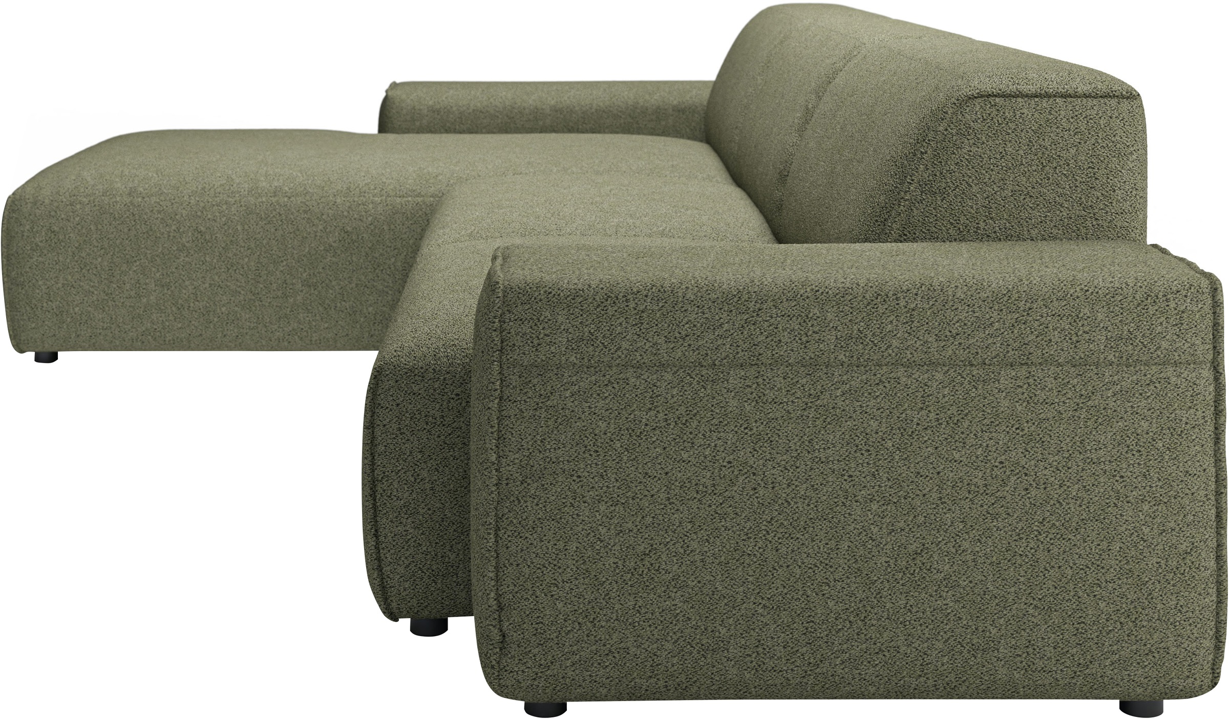 andas Ecksofa »Glimminge auch in Breitcord, Feincord, Bouclé + Easy care-Bezug«, L-Form, Breite 294, Zierkissen