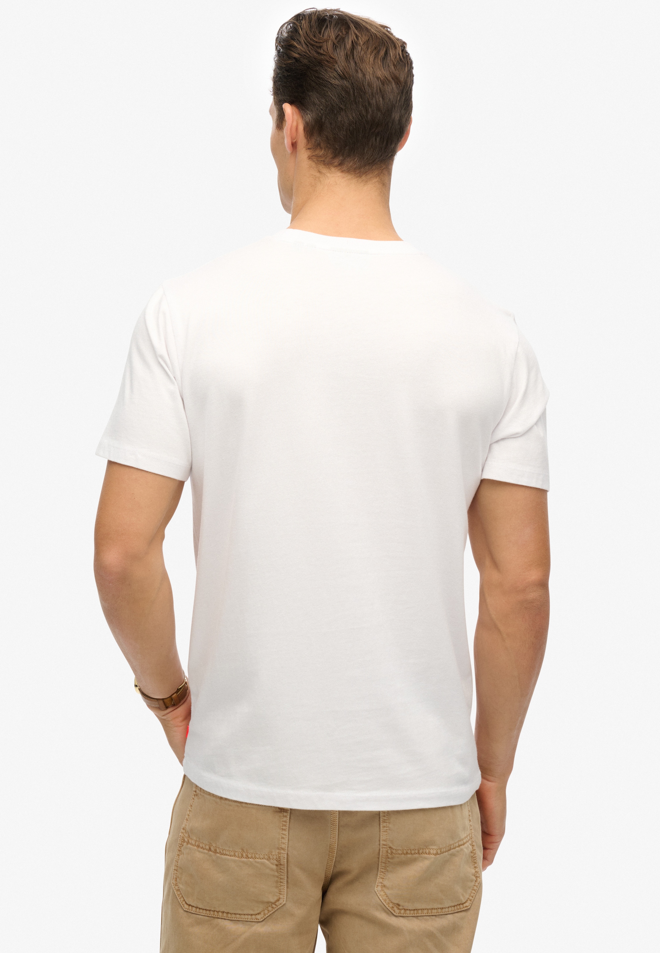 Superdry Rundhalsshirt »MICRO LOGO T SHIRT«