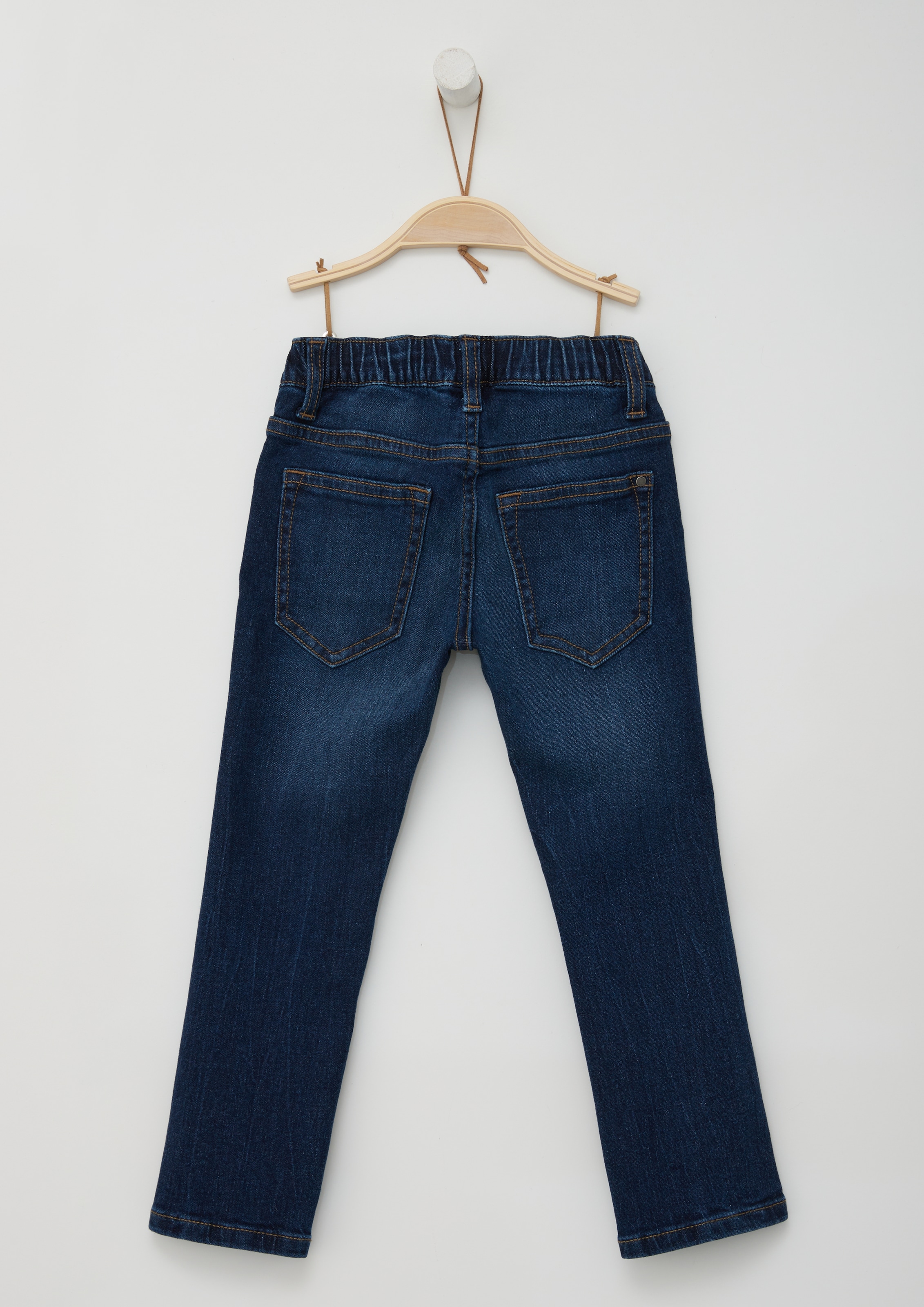 s.Oliver Junior 5-Pocket-Jeans, mit elastischem Bund und Kordelzug
