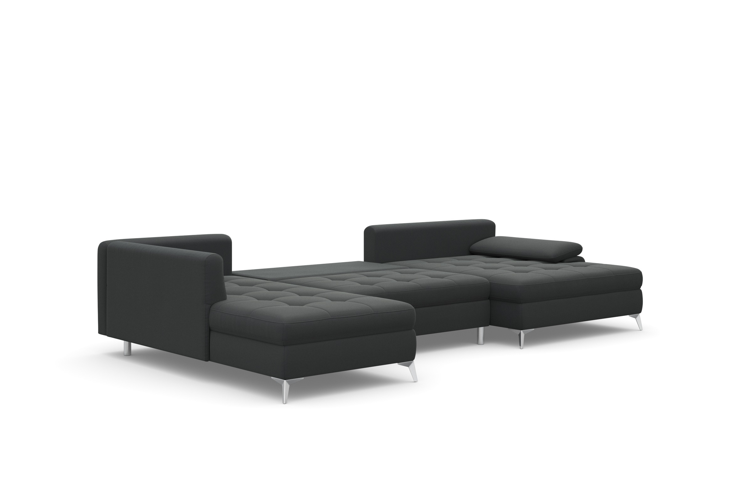sit&more Wohnlandschaft »Latigo U-Form«, mit Mega-Recamiere, wahlweise mit Bettfunktion und Bettkasten