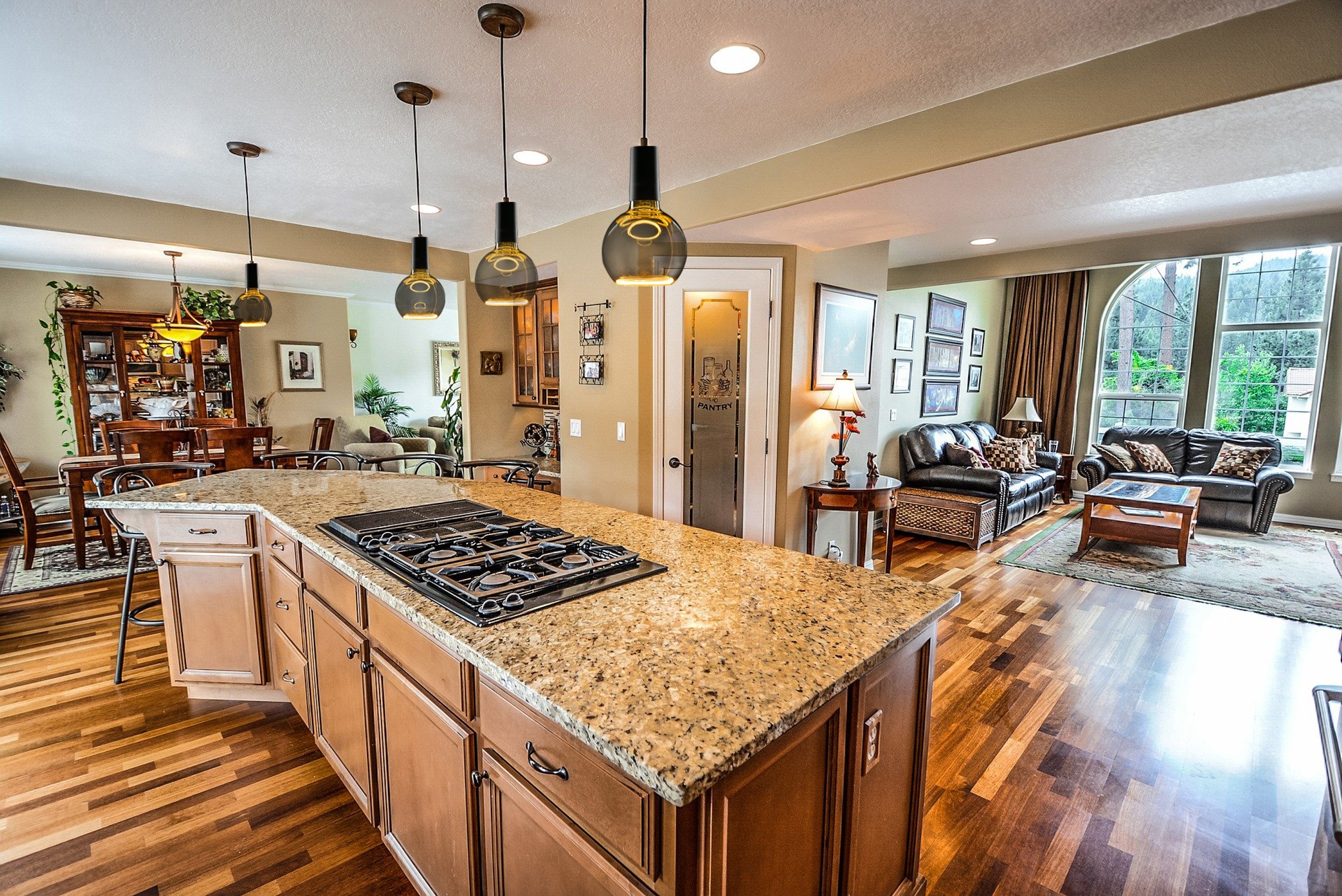 SEGULA LED-Leuchtmittel »LED Floating Globe 125 smokey grau« E27 Warmweiß dimmbar, E27, Floating Globe 125 smokey grau