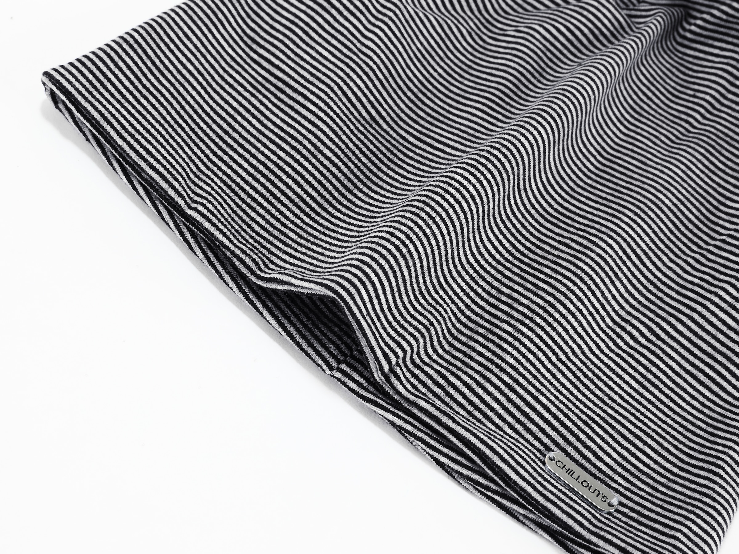 chillouts Beanie »Pittsburgh Hat« mit weichem Baumwollmix & feiner Streifenstruktur