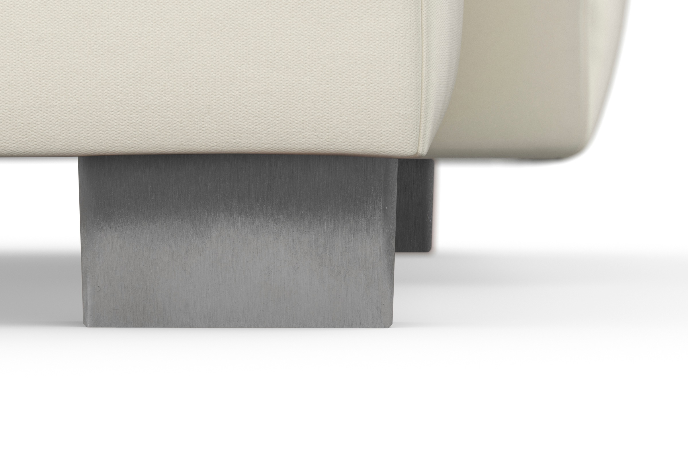 sit&more Wohnlandschaft »Dundee U-Form«, mit Federkern und Edelstahlfüßen, wahlweise mit Kopfteilverstellung