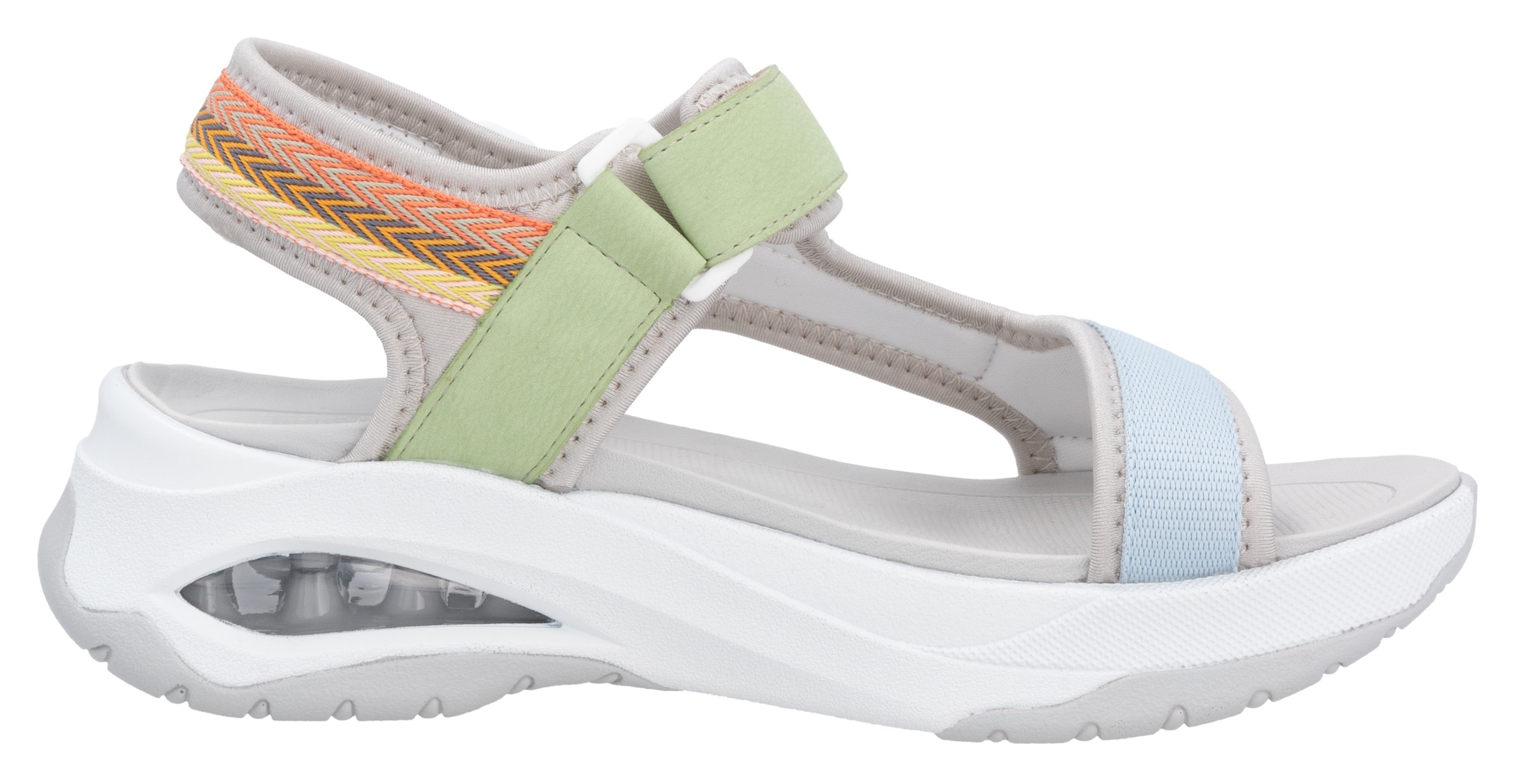 RIEKER Sport Trekkingsandale »Byron Bay vegan«, Outdoorsandale, Sommerschuh, Klettschuh mit RiekerAir Dämpfung