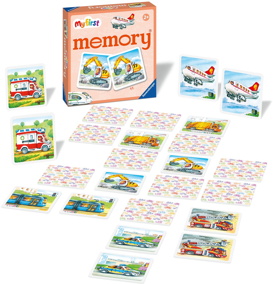 Ravensburger Spiel »My first memory® Fahrzeuge«, Made in Europe