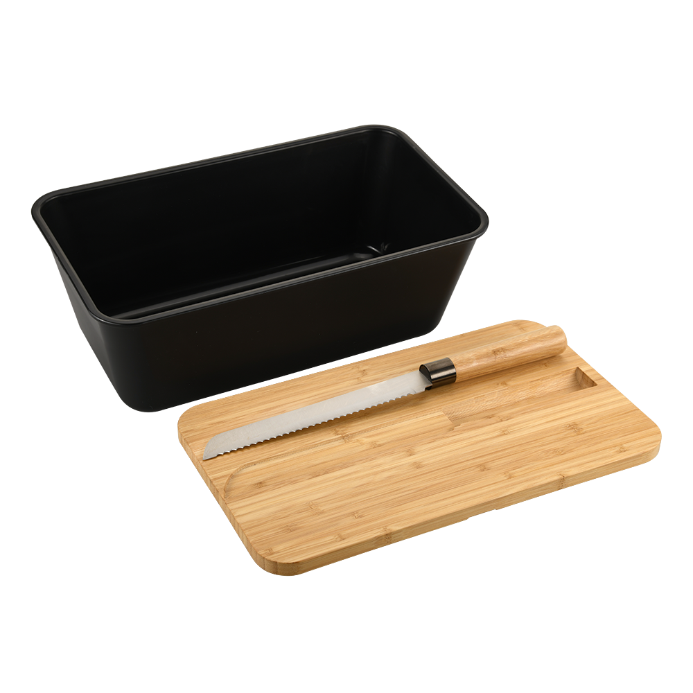 KESPER® Brotkasten »Brotbox mit Messer« Set, 3 Stk. tlg. inkl. integriertem günstig online kaufen