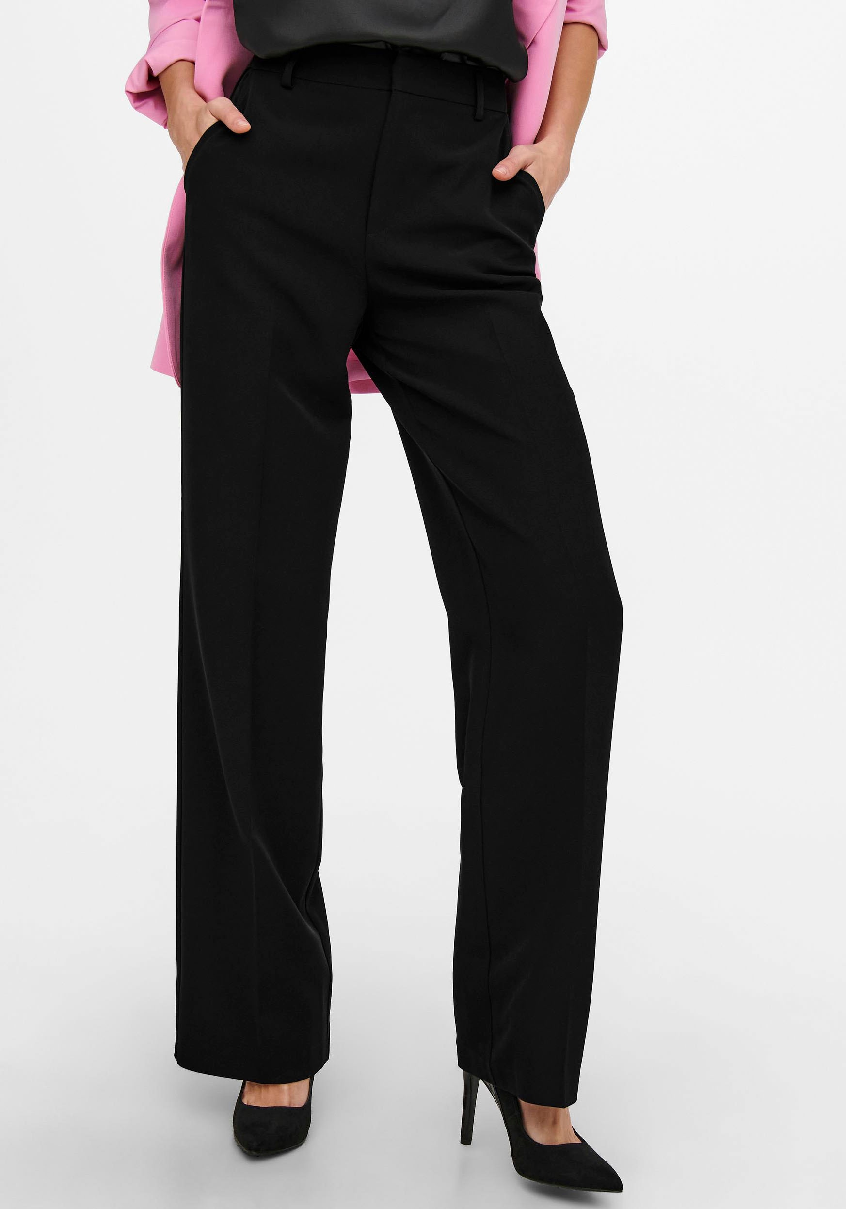 ONLY Anzughose »ONLBERRY HW WIDE PANT«, mit Stretch