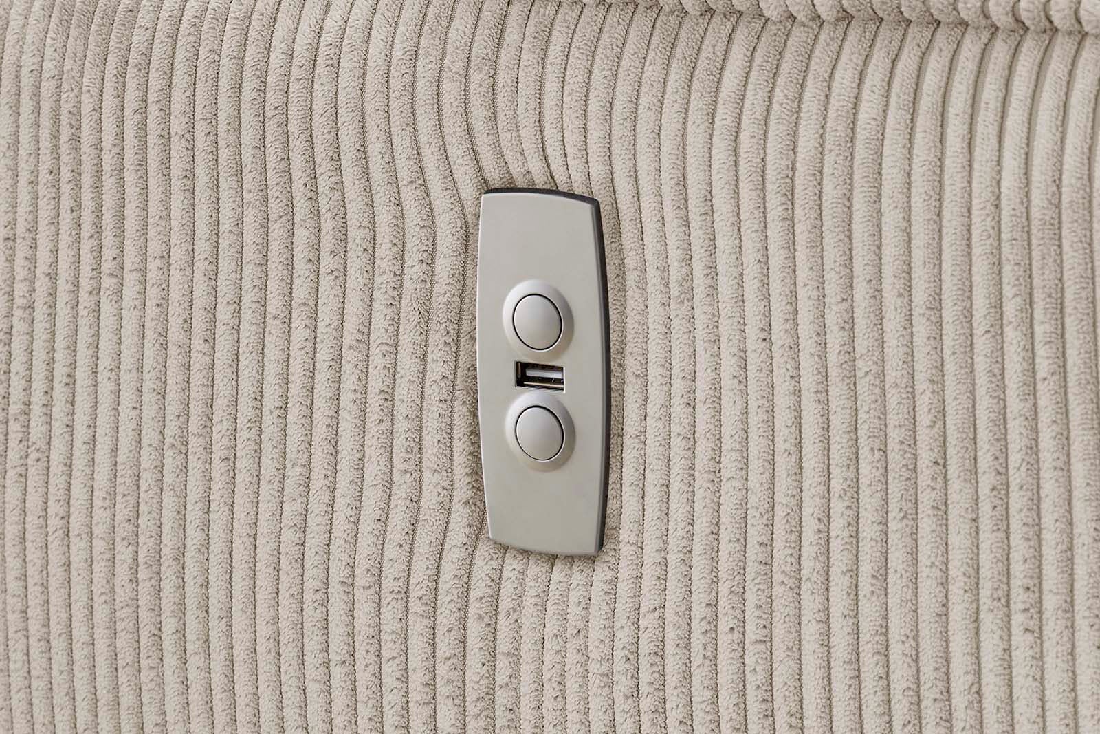 Jockenhöfer Gruppe Ecksofa »Double One L-Form«, mit 2x 120cm breiten, elektromotorischen Relaxfunktionen