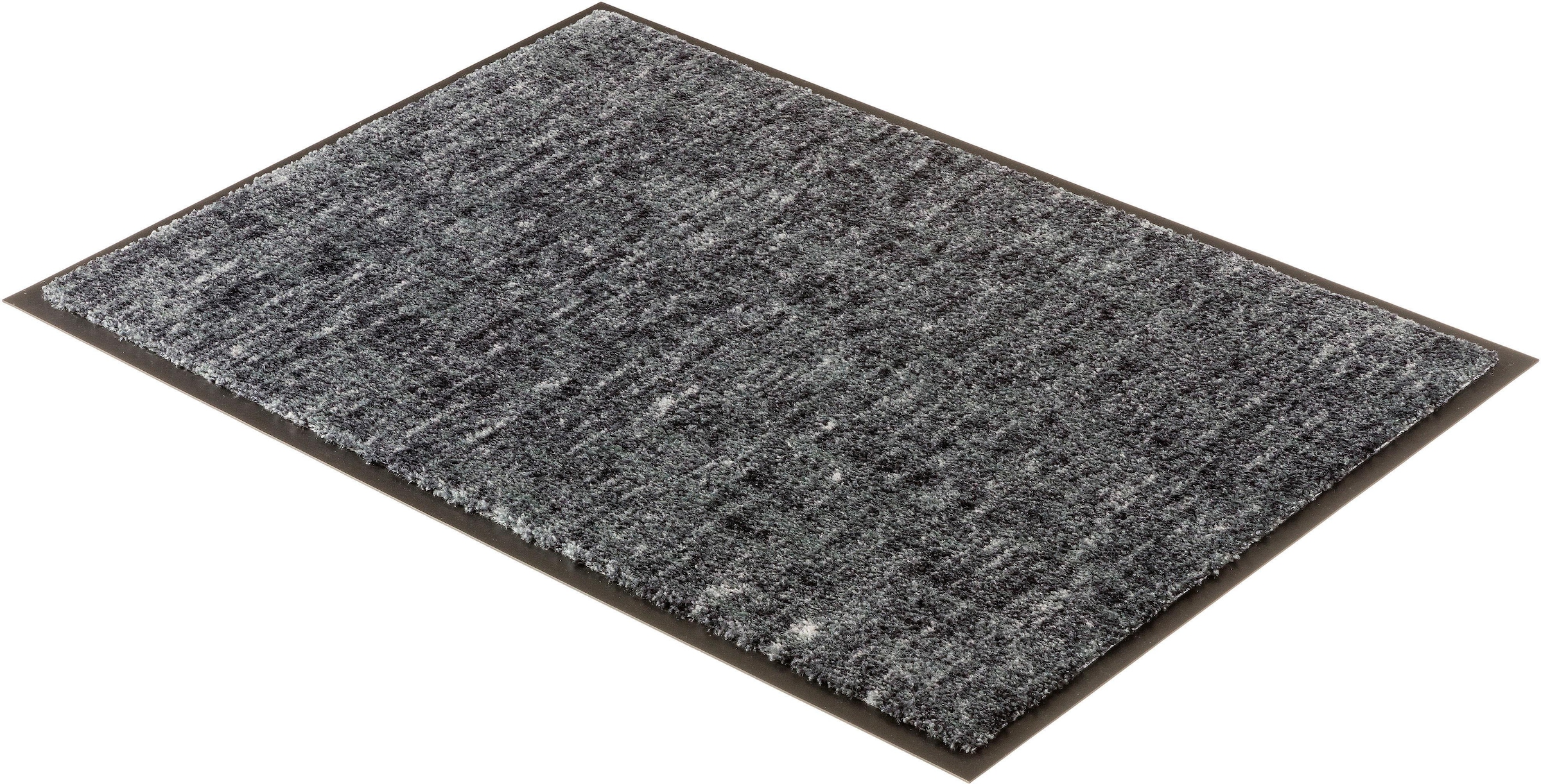 Miami Fußmatte 50x70 cm Gitter anthrazit-taupe günstig online kaufen