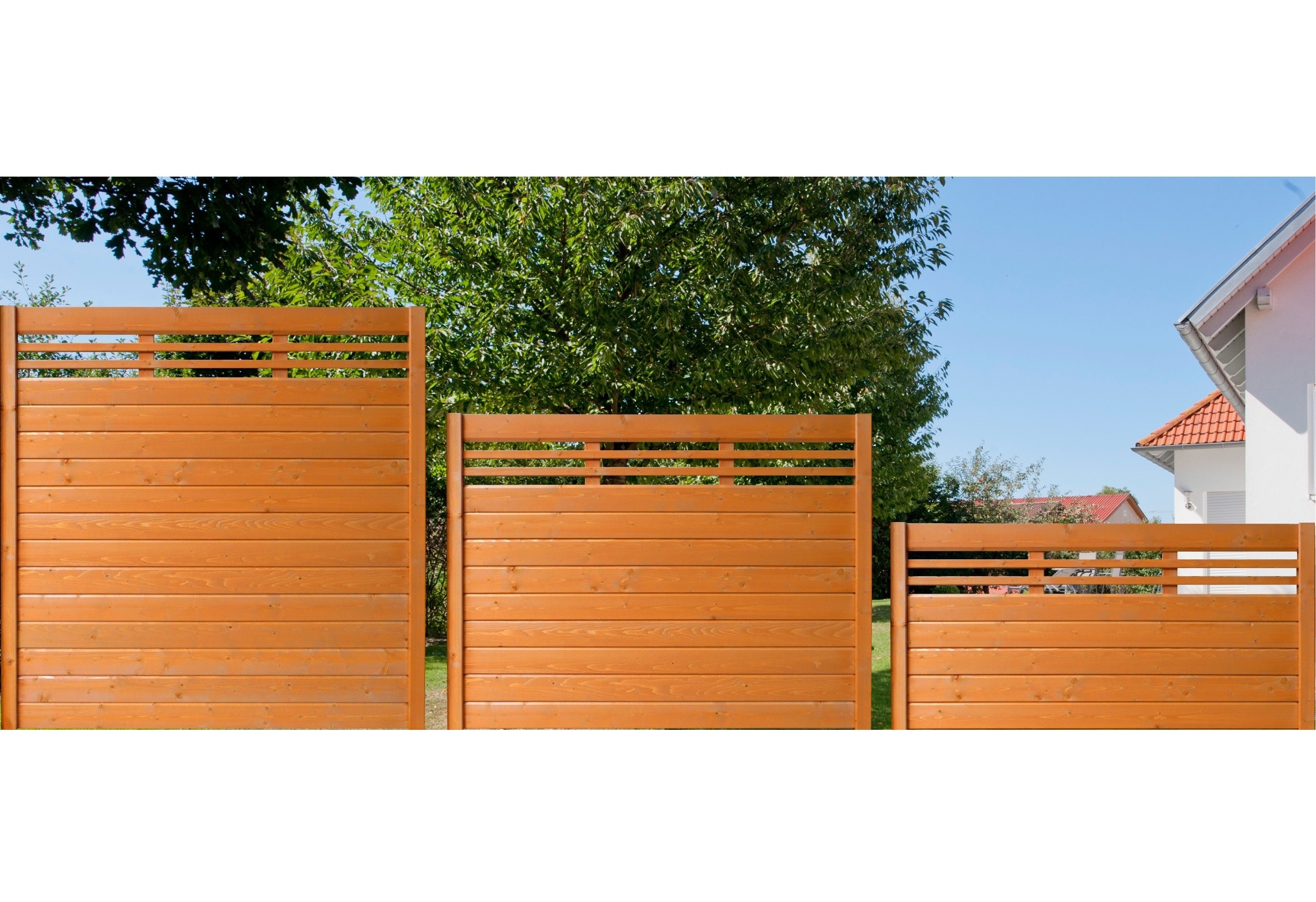 BM Massivholz Sichtschutzelement »EA5Y-F1X 2«, LxH: 180x180 cm