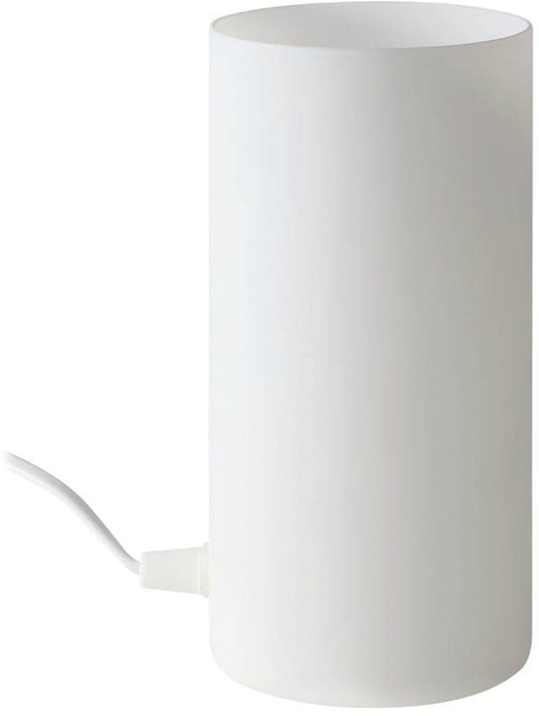EGLO Tischleuchte »GEO Tischlampe, opal-mattes Glas, Schalter am Kabel, minimalistisch«, 1 flammig, Leuchtmittel E14 | Leuchtmittel wechselbar-ohne Leuchtmittel, Nachttischlampe, Deko-Leuchte, Schlafzimmer, 165cm Kabel, 20x10cm