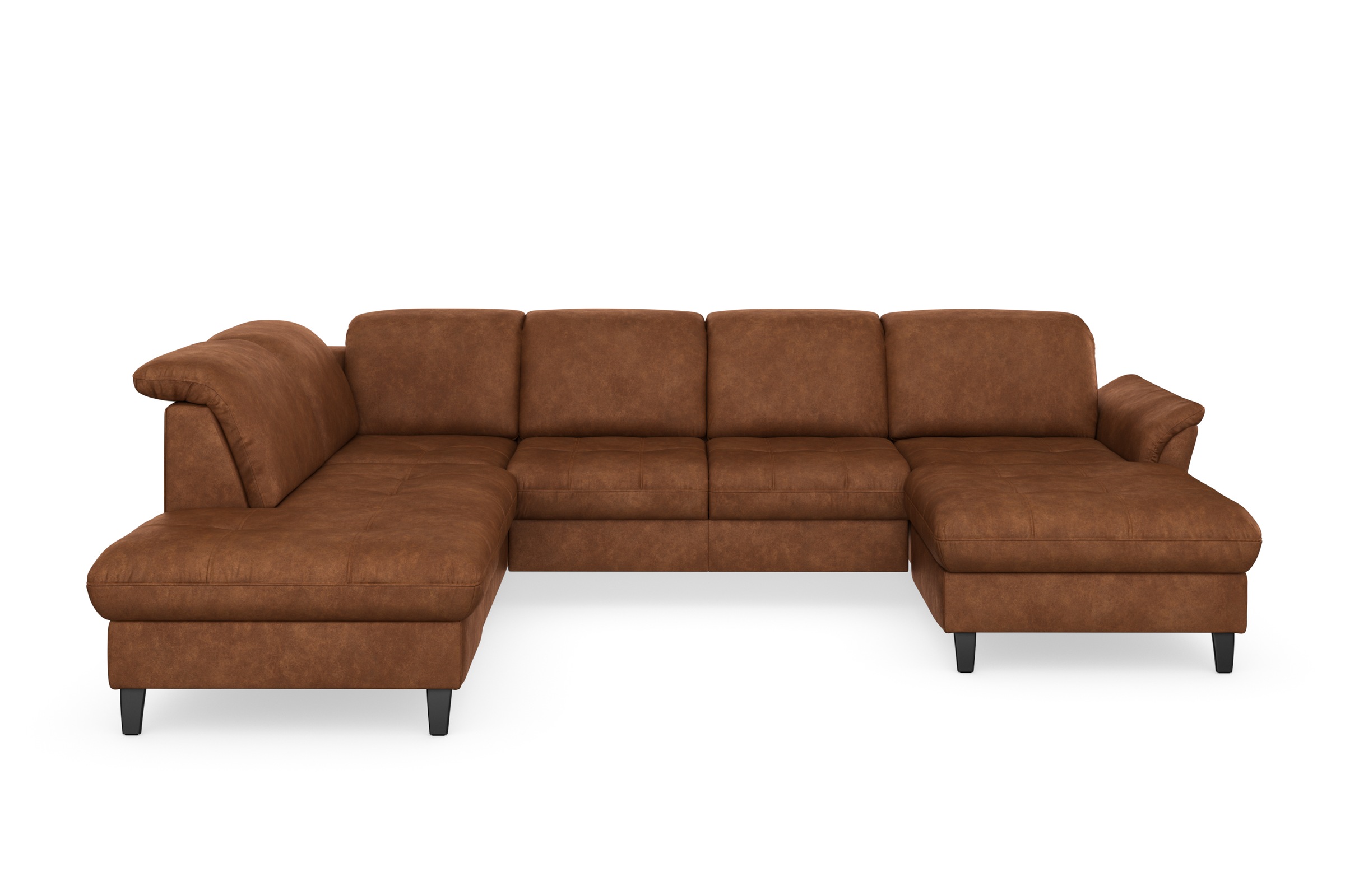 sit&more Wohnlandschaft »Maggiore U-Form«, wahlweise mit Kopfteilverstellung, Bettfunktion und Stauraum