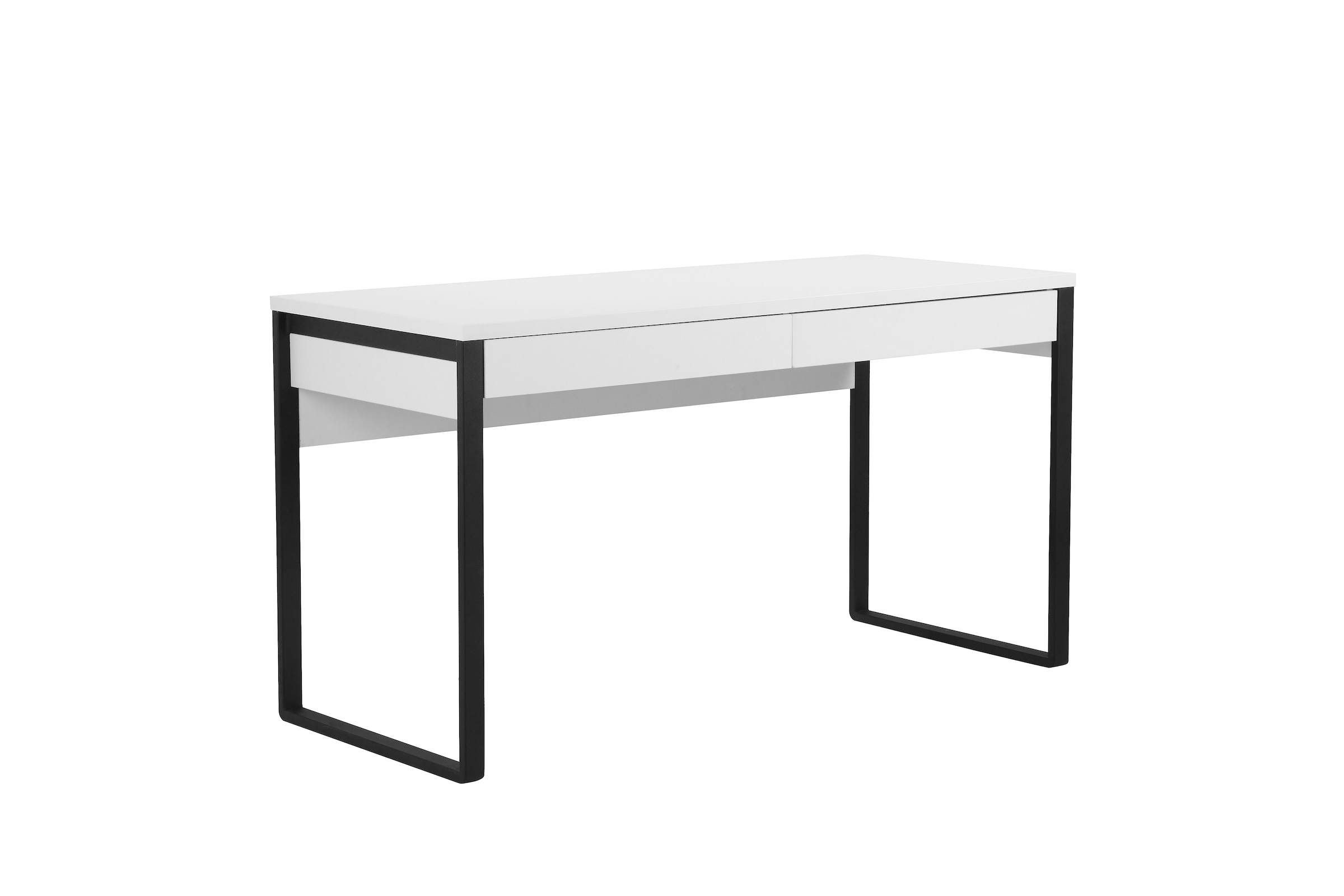 Computertisch mit Style kaufen of & Breite Design,«, Schubladen online im modernen Places 2 140 Schreibtisch Metallbeinen »Moid, cm,