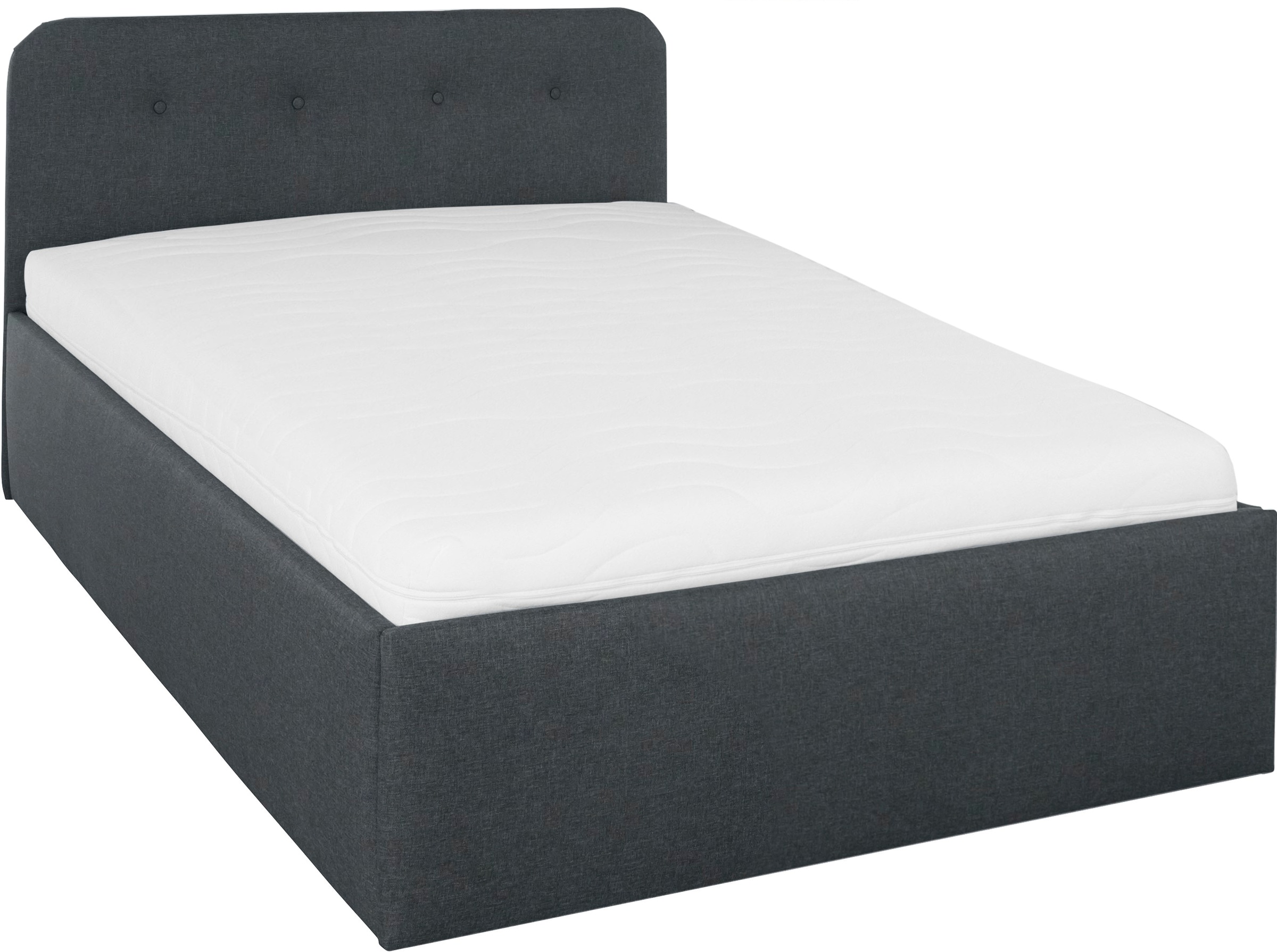 Westfalia Schlafkomfort Polsterbett "Rostock" auch mit Stauraum und Kopftei günstig online kaufen