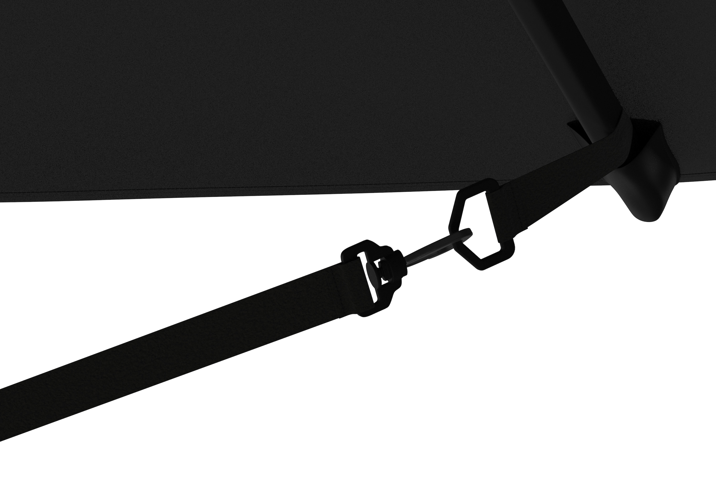 KONIFERA Ampelschirm »»Elba« Twin in anthrazit oder creme erhältlich« BxLxH: 455x263x237 cm, um 360° drehbar