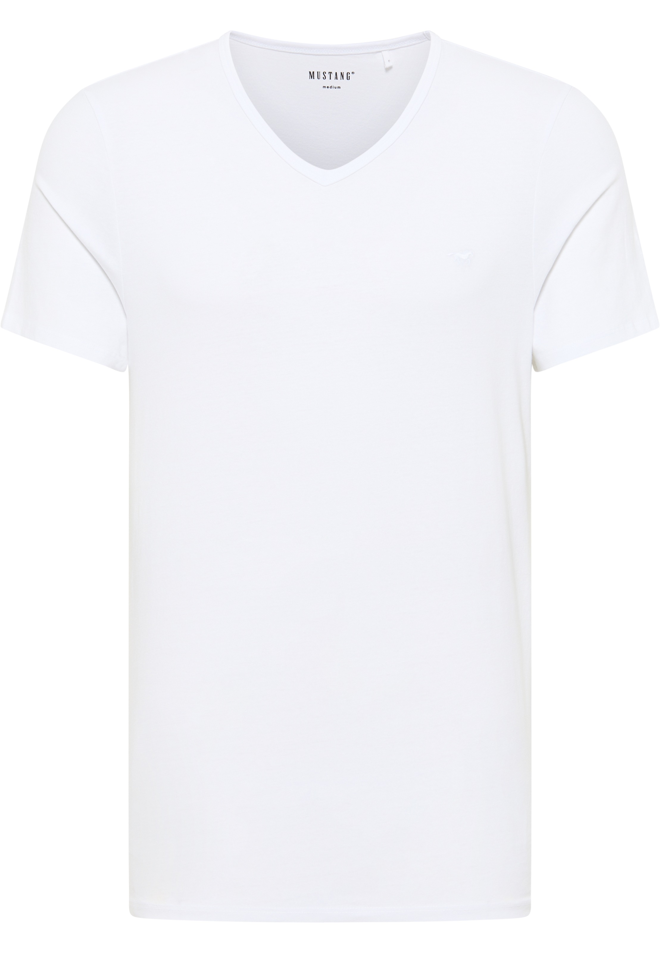 MUSTANG T-Shirt »Amado«, (Packung, 2er)
