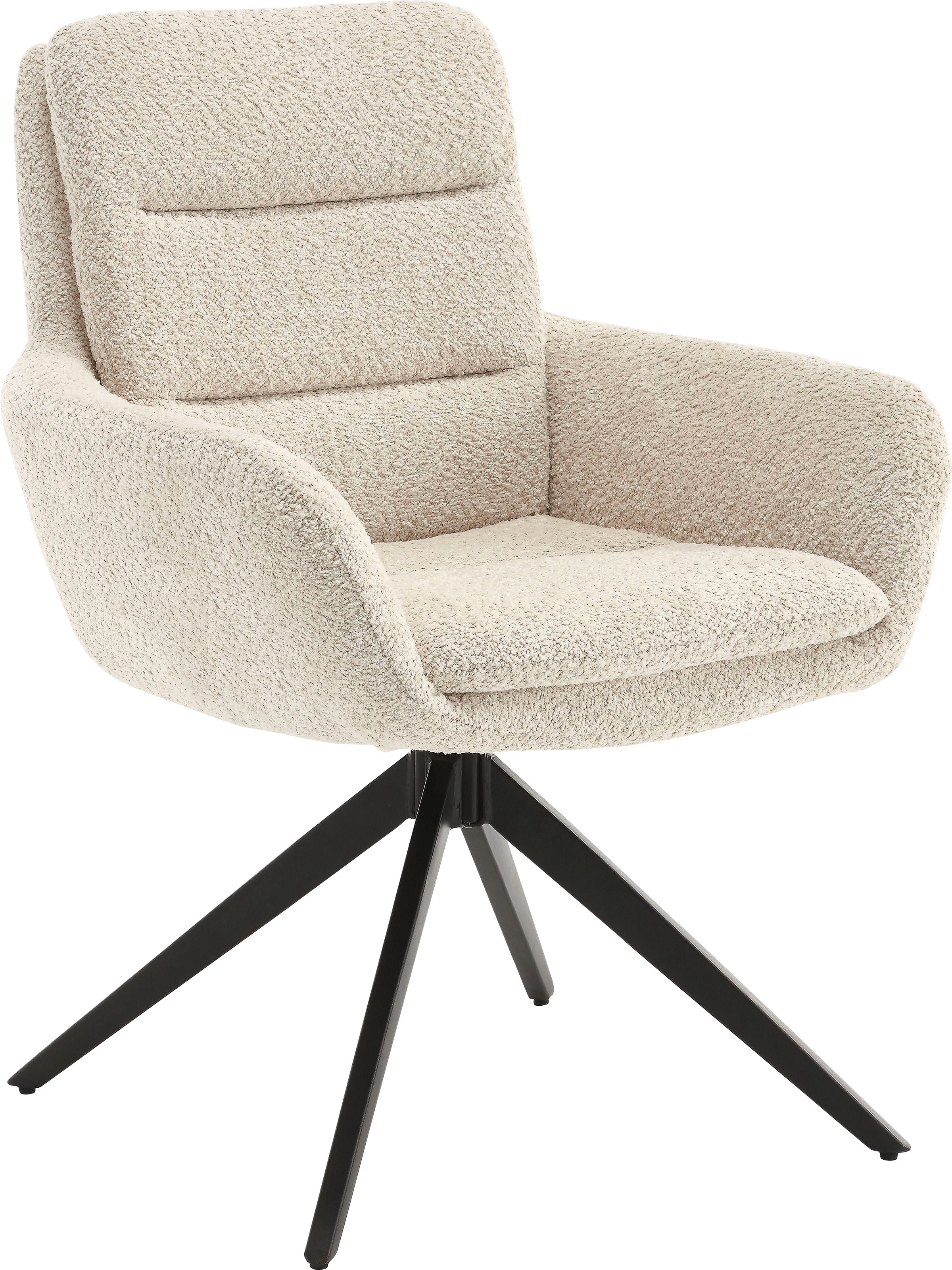 Home affaire Esszimmerstuhl »Taragona«, (Set), 2 St., Boucle, mit unterschi günstig online kaufen