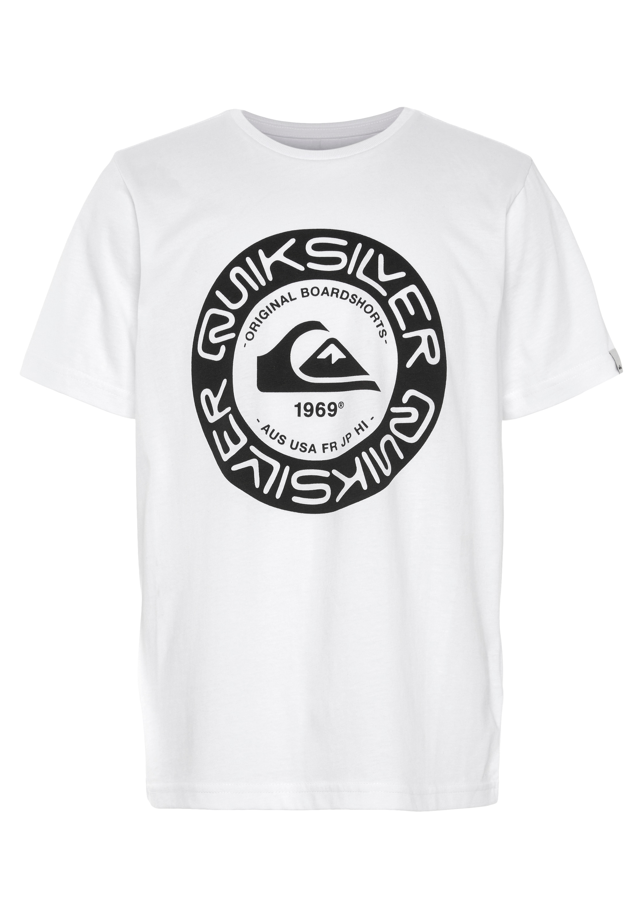 Quiksilver T-Shirt mit Doppelpack 2 tlg.) (Packung, bestellen Logodruck«, »Jungen