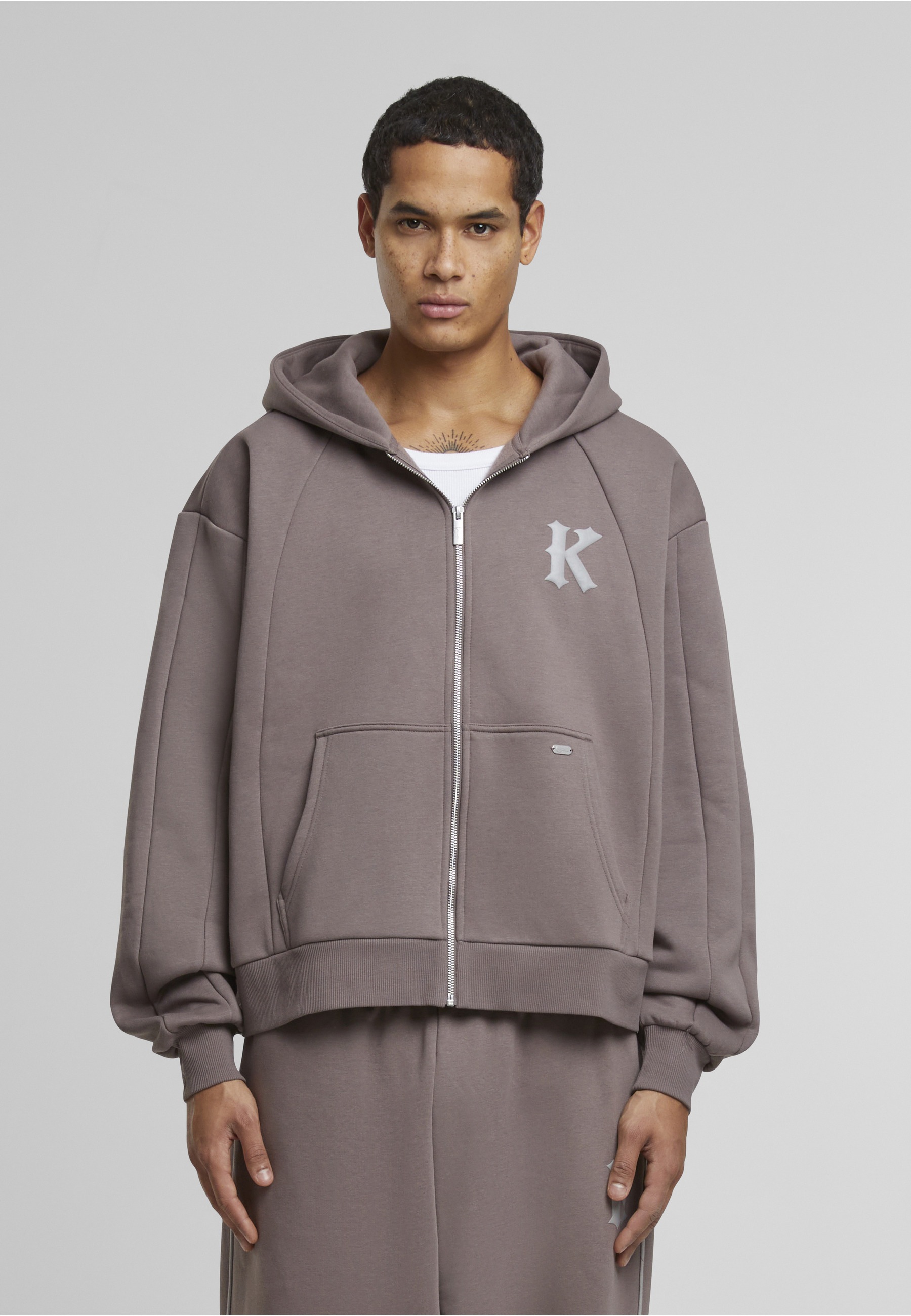 Karl Kani Kapuzenpullover »Karl Kani KK Boxy Full Zip Hoodie« 1 tlg.
