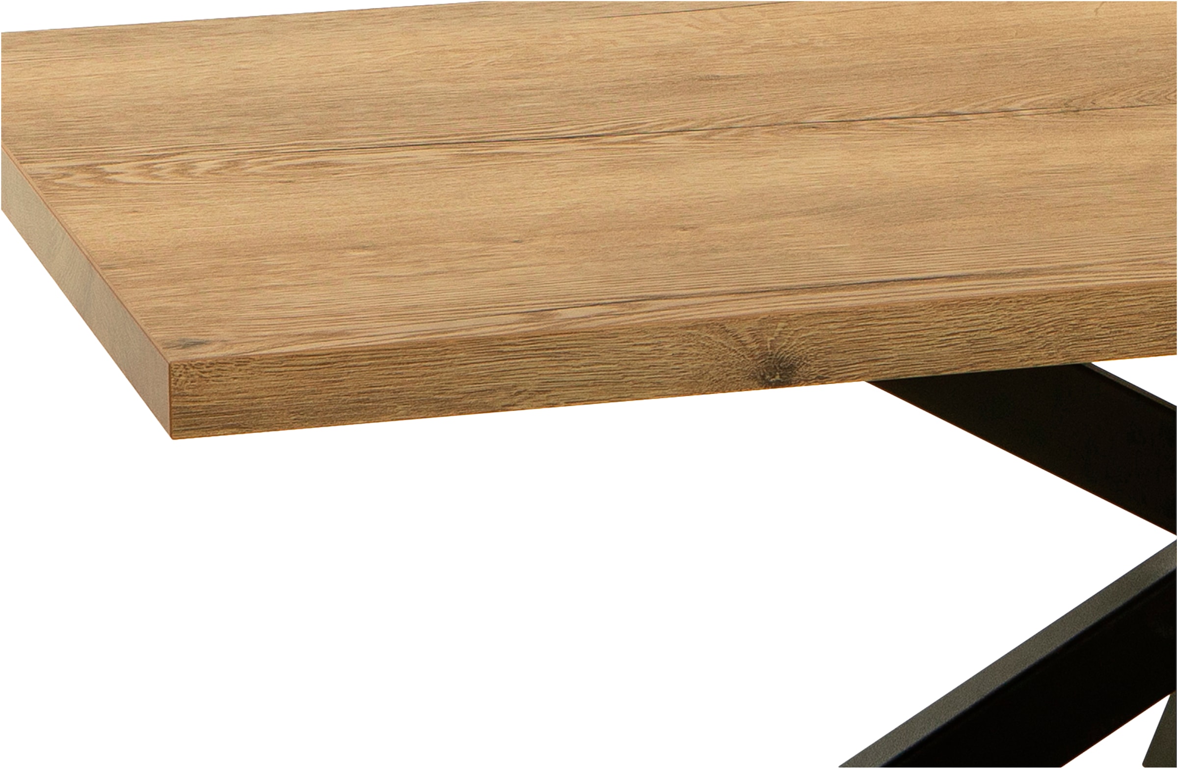 OMG Design Couchtisch »Novac«, (1 St.), in drei modernen Farbvarianten, mit Metallgestell