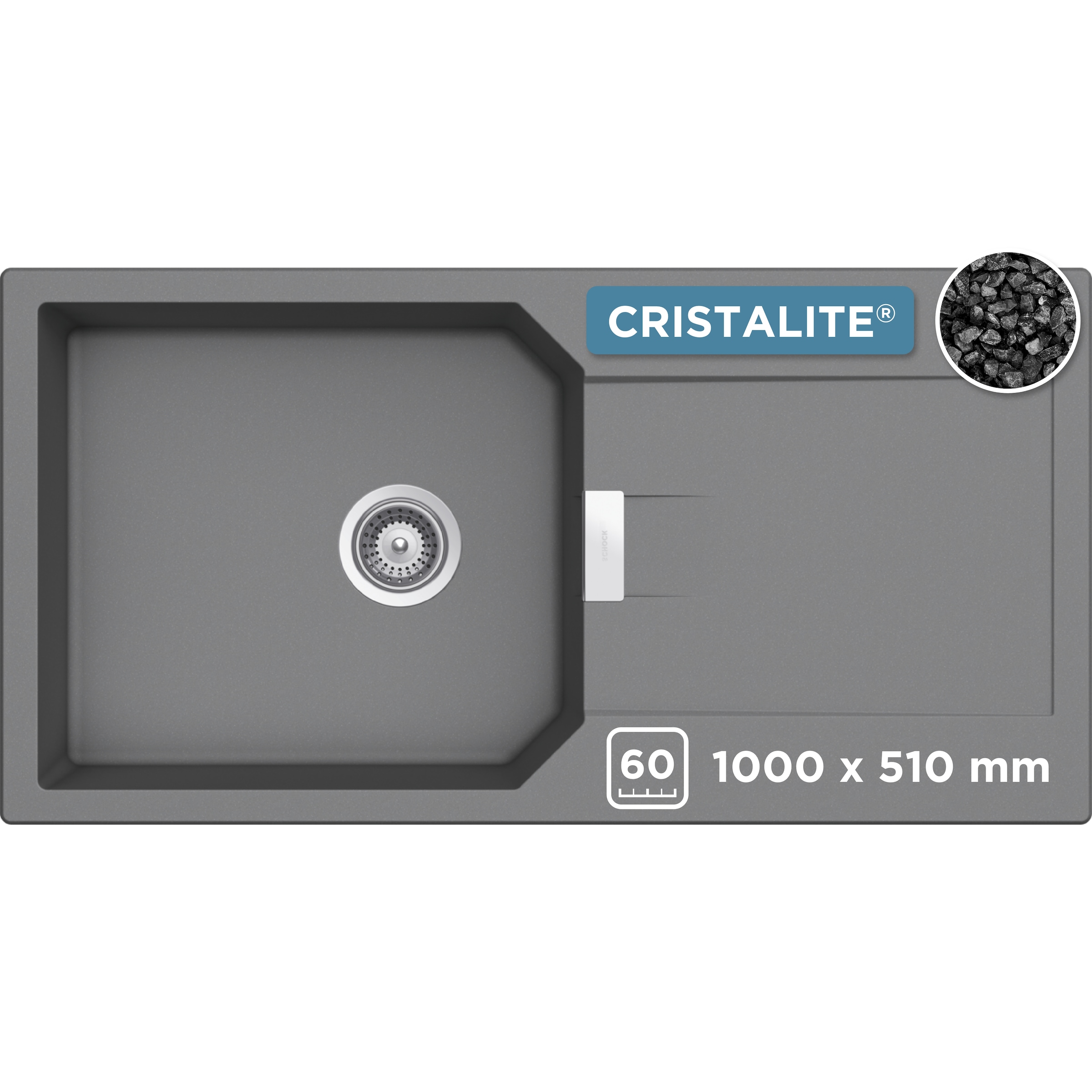 Schock Granitspüle »Manhattan D-100L«