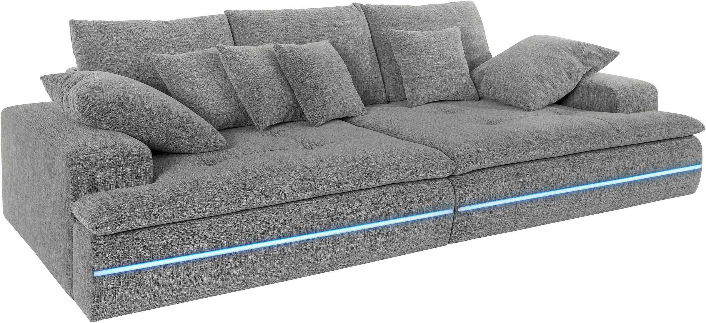 INOSIGN Big-Sofa »Haiti II«, RGB-LED Beleuchtung, wahlweise mit Kaltschaum günstig online kaufen