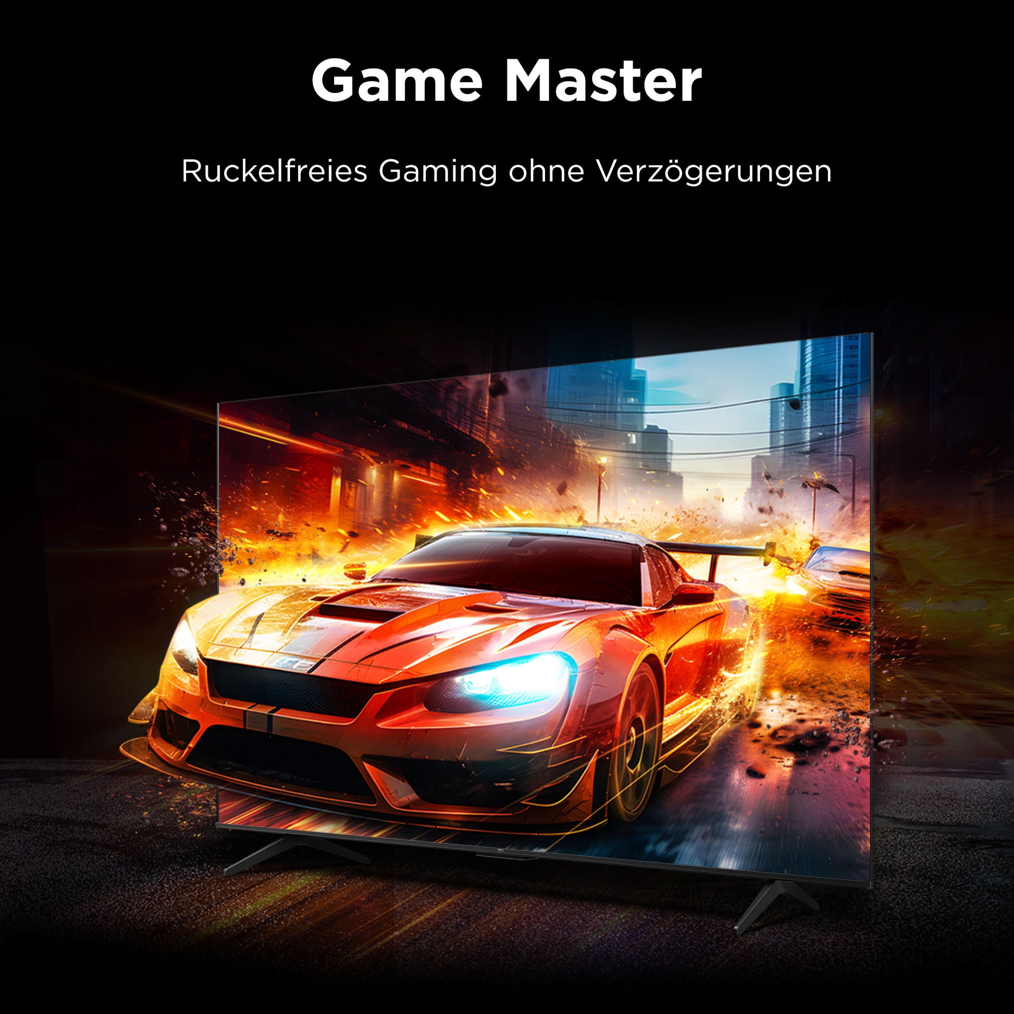 TCL QLED-Fernseher »85P71KX1« 215 cm/85 Smart-TV Multi-HDR , Dolby Vision, Smart TV, Apple Airplay2, Dolby Atmos, Onkyo