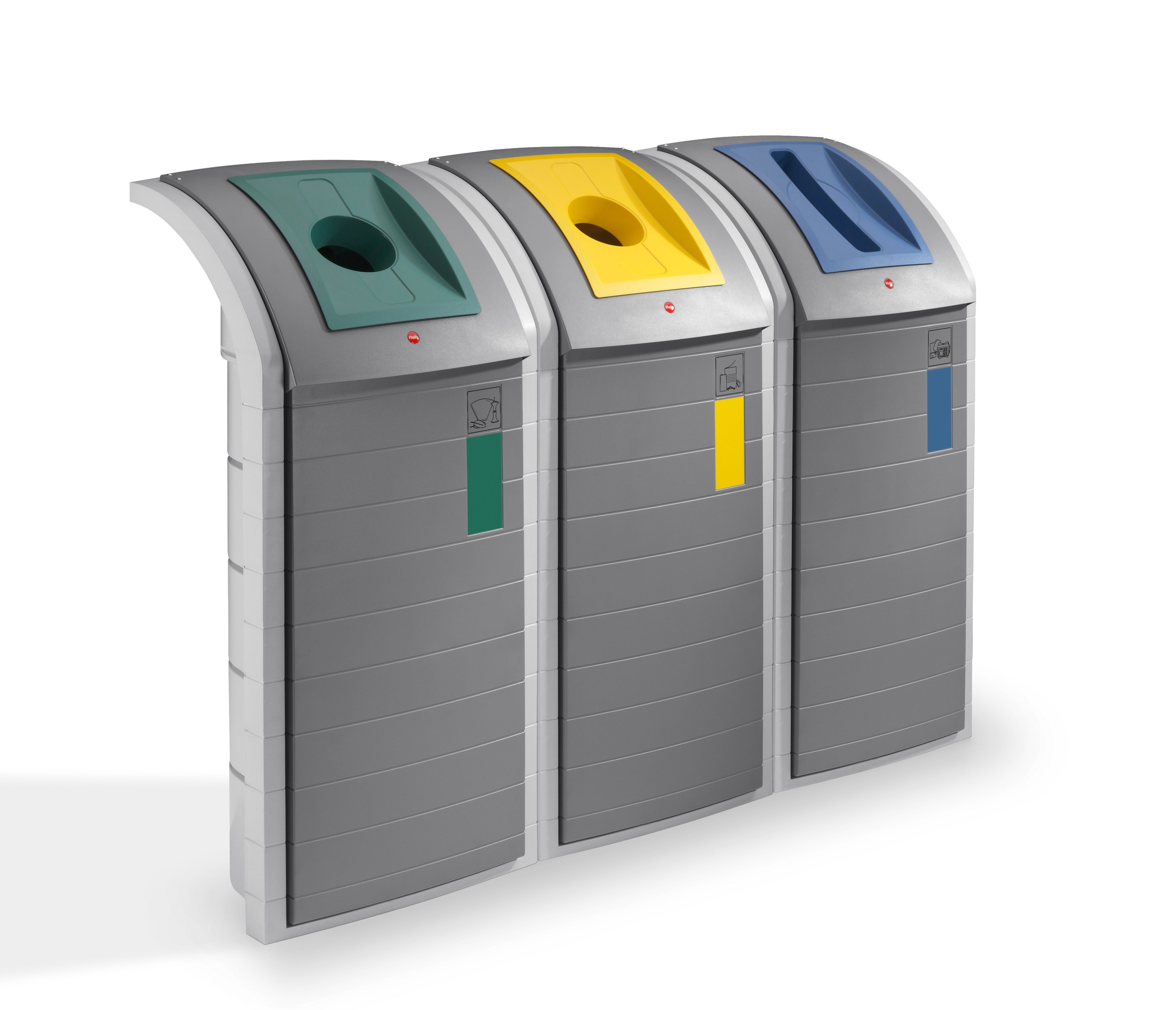 Hailo Mülleimer »ProfiLine WSB Design Plus XXXL«, 1 Behälter, Kunststoff, 120 Liter