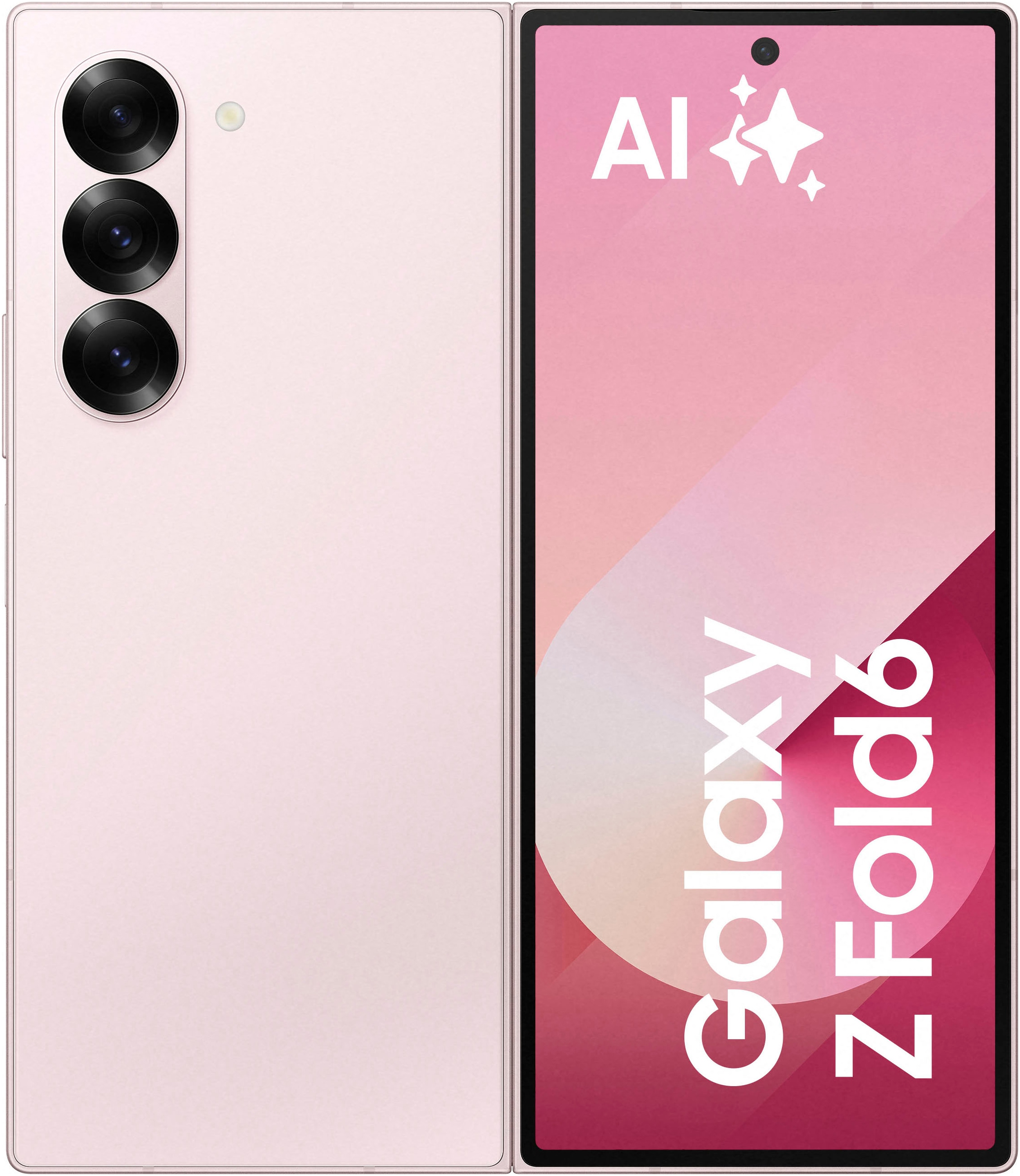 Samsung Smartphone »Galaxy Z Fold 6«, Rosa, AI-Funktionen