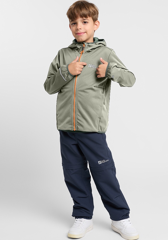 Jack Wolfskin Outdoorjacke »FELDBERG HOODED JKT K«, mit Kapuze