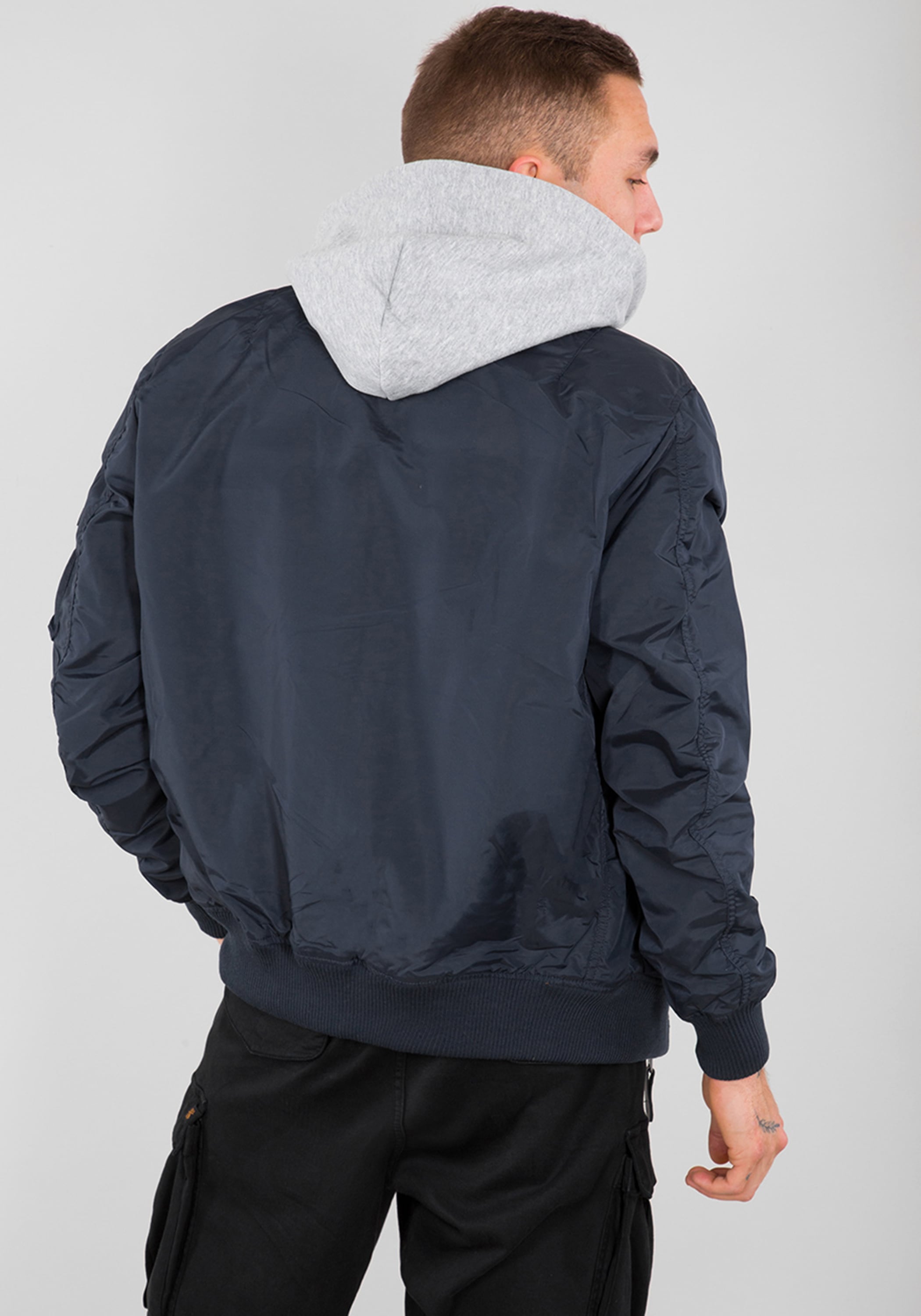 Alpha Industries Bomberjacke »Alpha Industries Men - Bomber Jackets MA-1 TT Two Tone Hood«