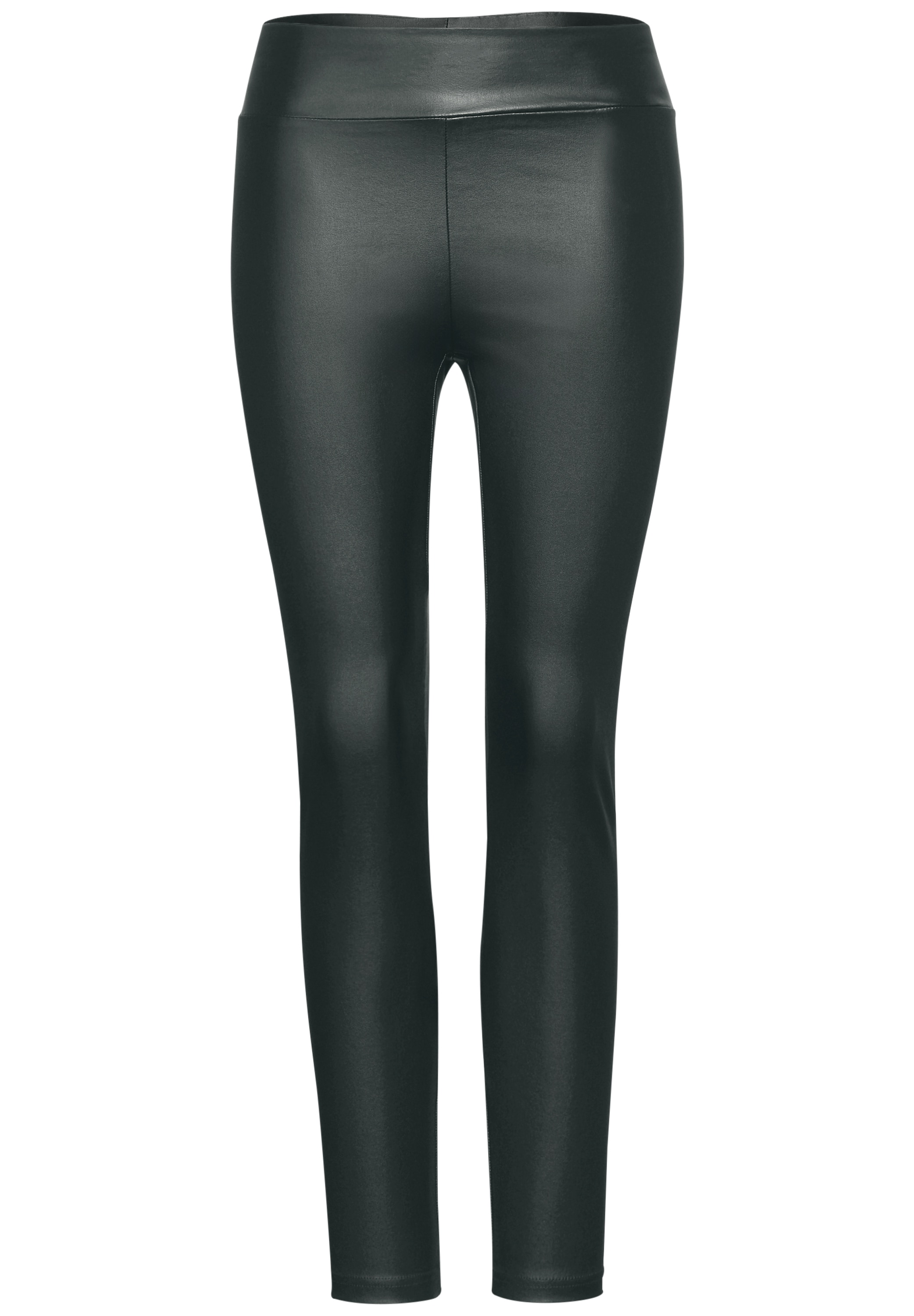 STREET ONE Leggings, in Lederoptik