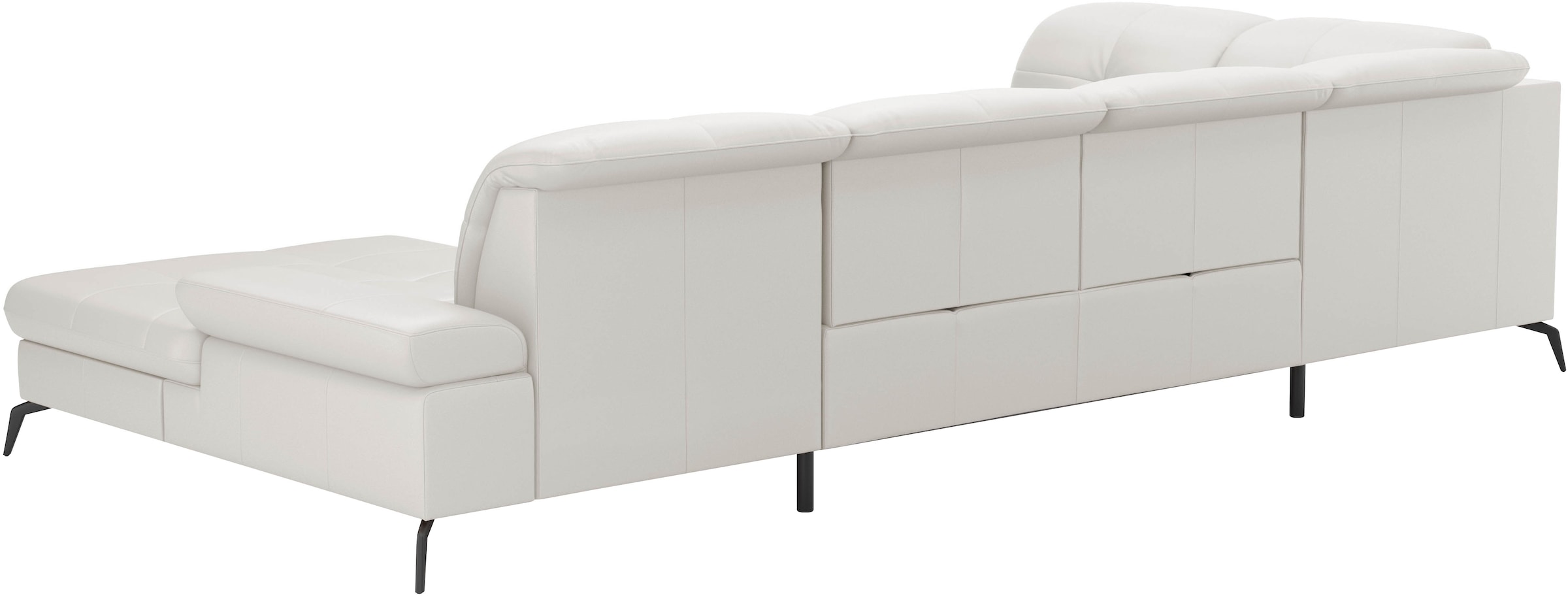 sit&more Wohnlandschaft »Amica, U-Form, inkl. Sitztiefenverstellung und Armteilverstellung«, wahlweise mit Kopfteilverstellung, Bettfunktion und Bettkasten