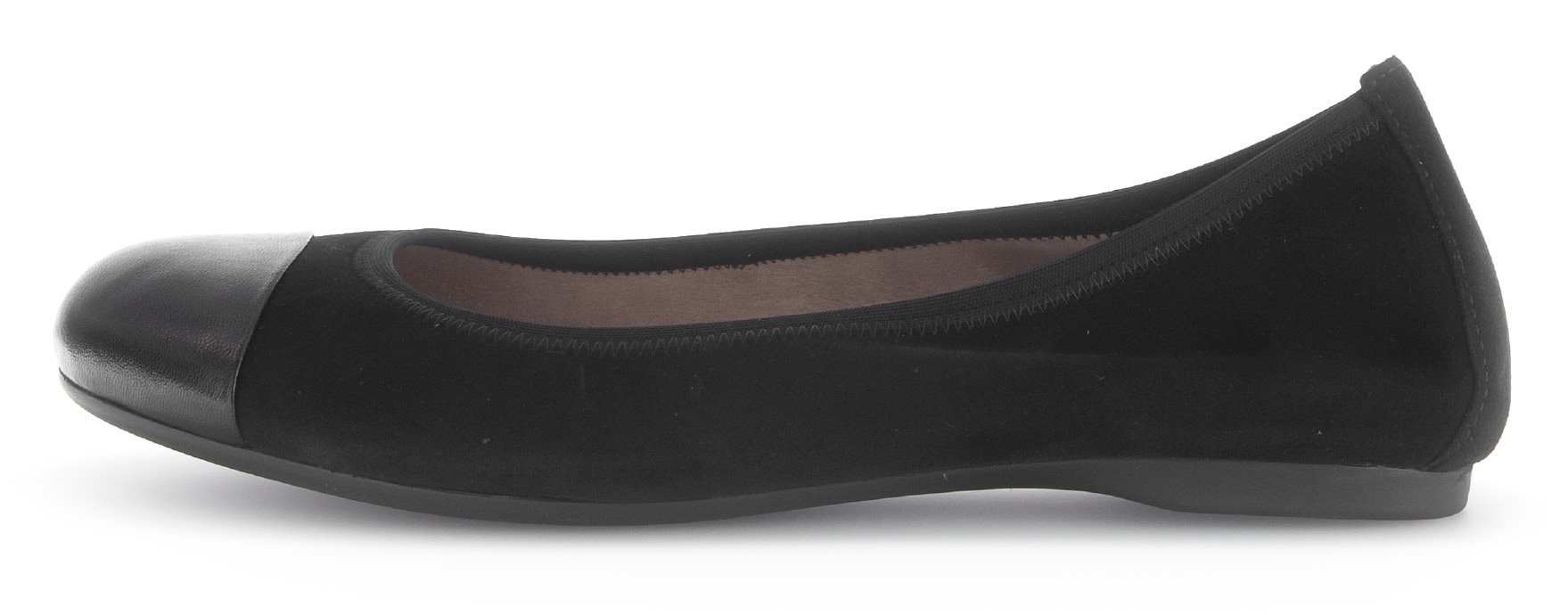 Gabor Ballerina, Blockabsatz, Schlupfschuh, Businesschuh mit Best Fitting-Ausstattung