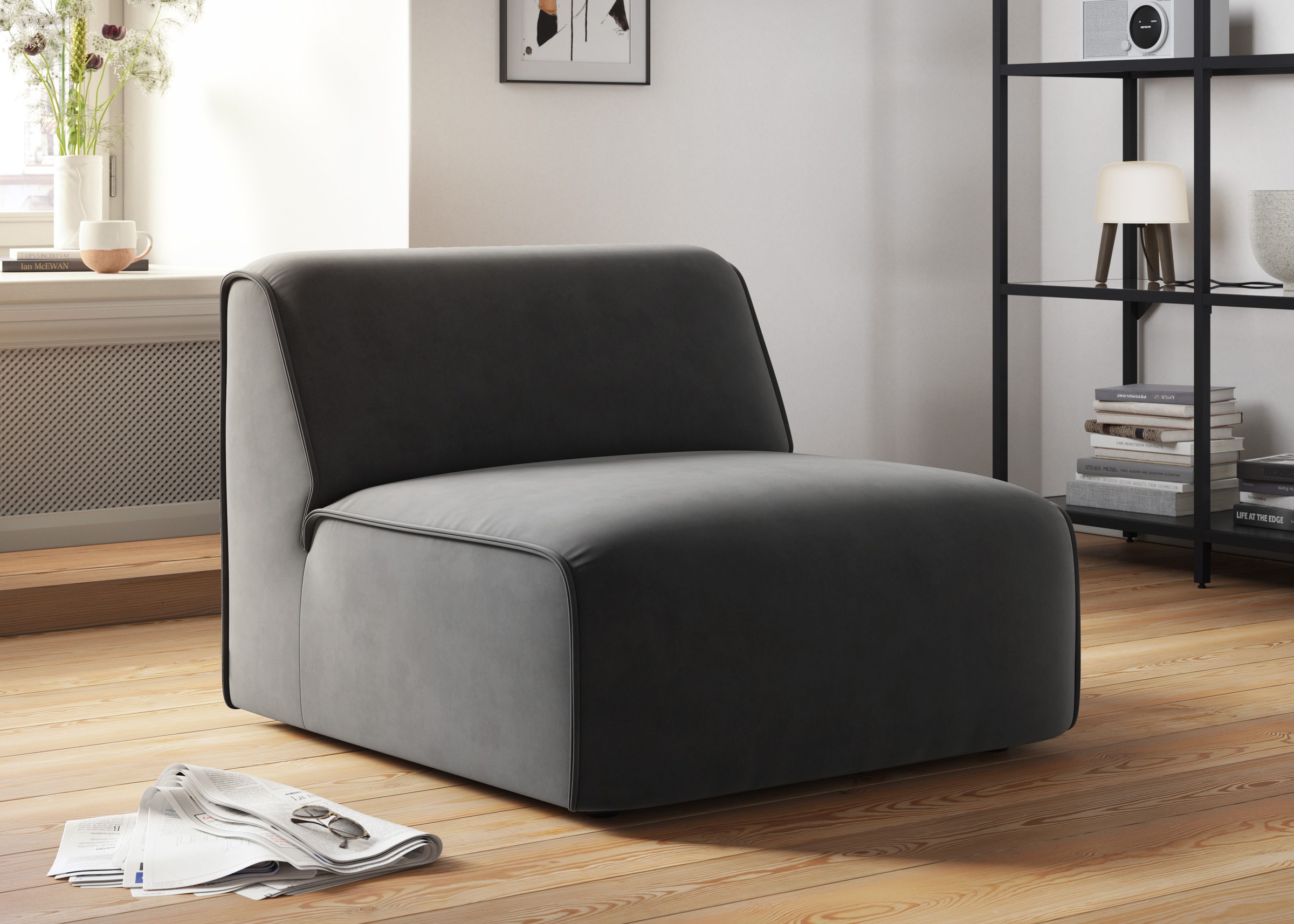 RAUM.ID Sessel »Merid Sofa-Mittelelement, Maße B/T/H: 84/97/46 cm«, als Mod günstig online kaufen