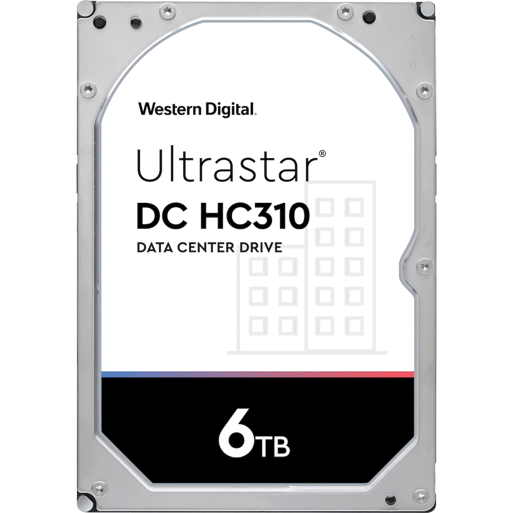 Western Digital HDD-Festplatte »Ultrastar DC HC310 6TB«, 3,5 Zoll, Anschluss SATA
