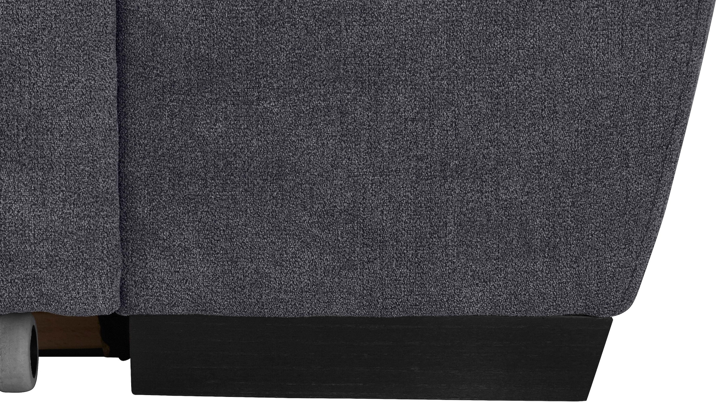 exxpo - sofa fashion Ecksofa »Salerno, klassisch modernes Funktionssofa, hoher Sitzkomfort, L-Form«, inkl. Kopf- und Armteilverstellung, wahlweise mit Bettfunktion