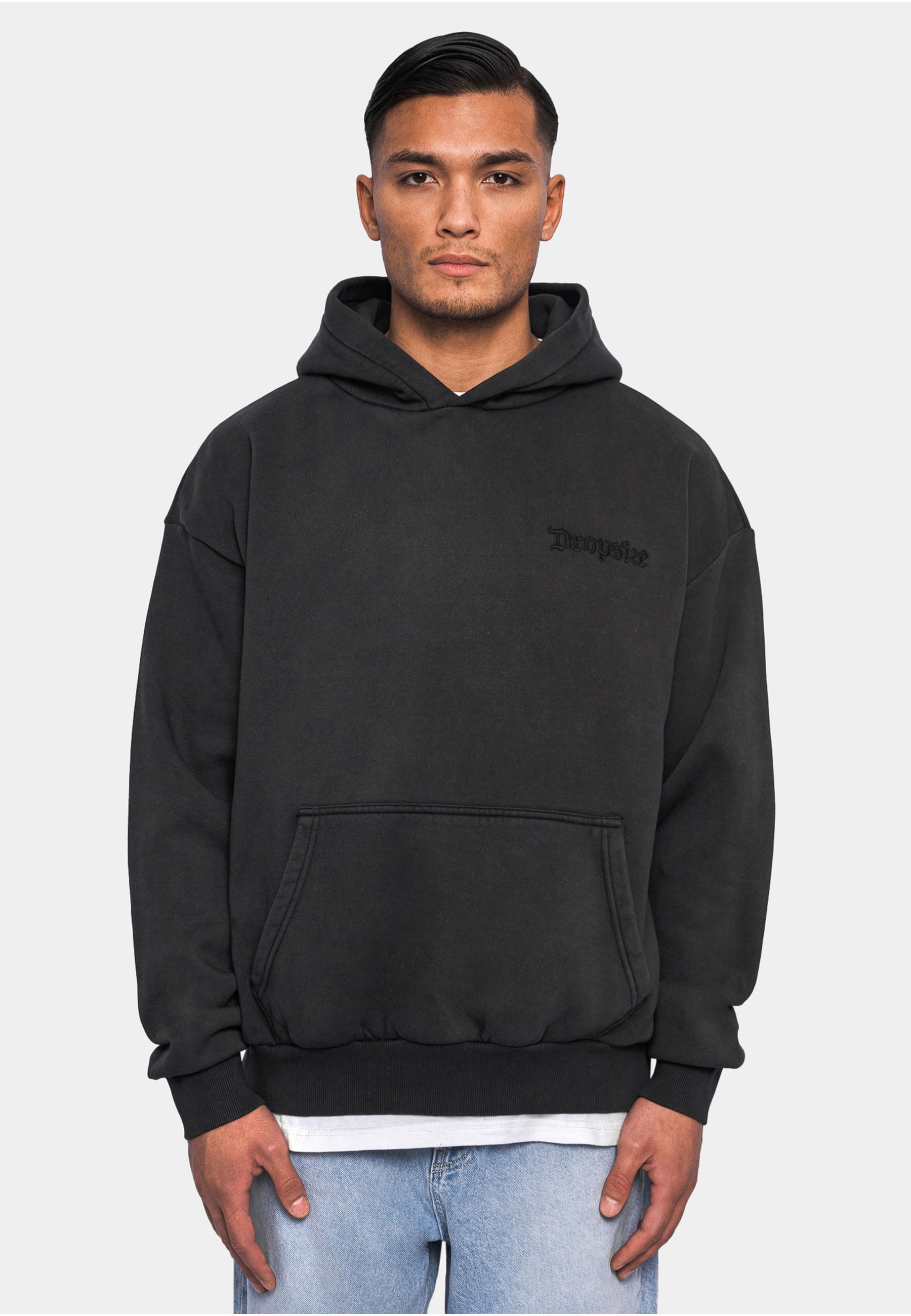 Dropsize Kapuzenpullover »Dropsize HEAVY OVERSIZE EMBO HOODIE« 1 Stk.