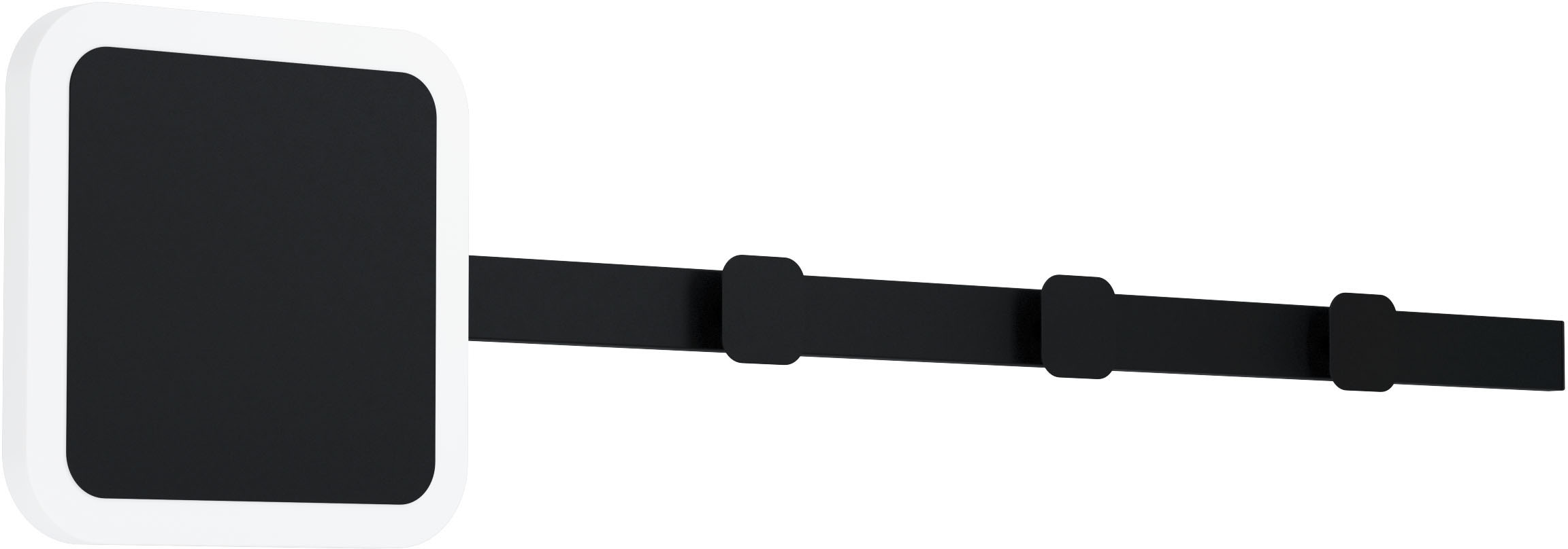 EGLO Deckenleuchte »CARTIGNANO«, Leuchtmittel LED-Modul | LED fest integriert, Deckenleuchte in schwarz aus Stahl - 7,8W - Warmweiß