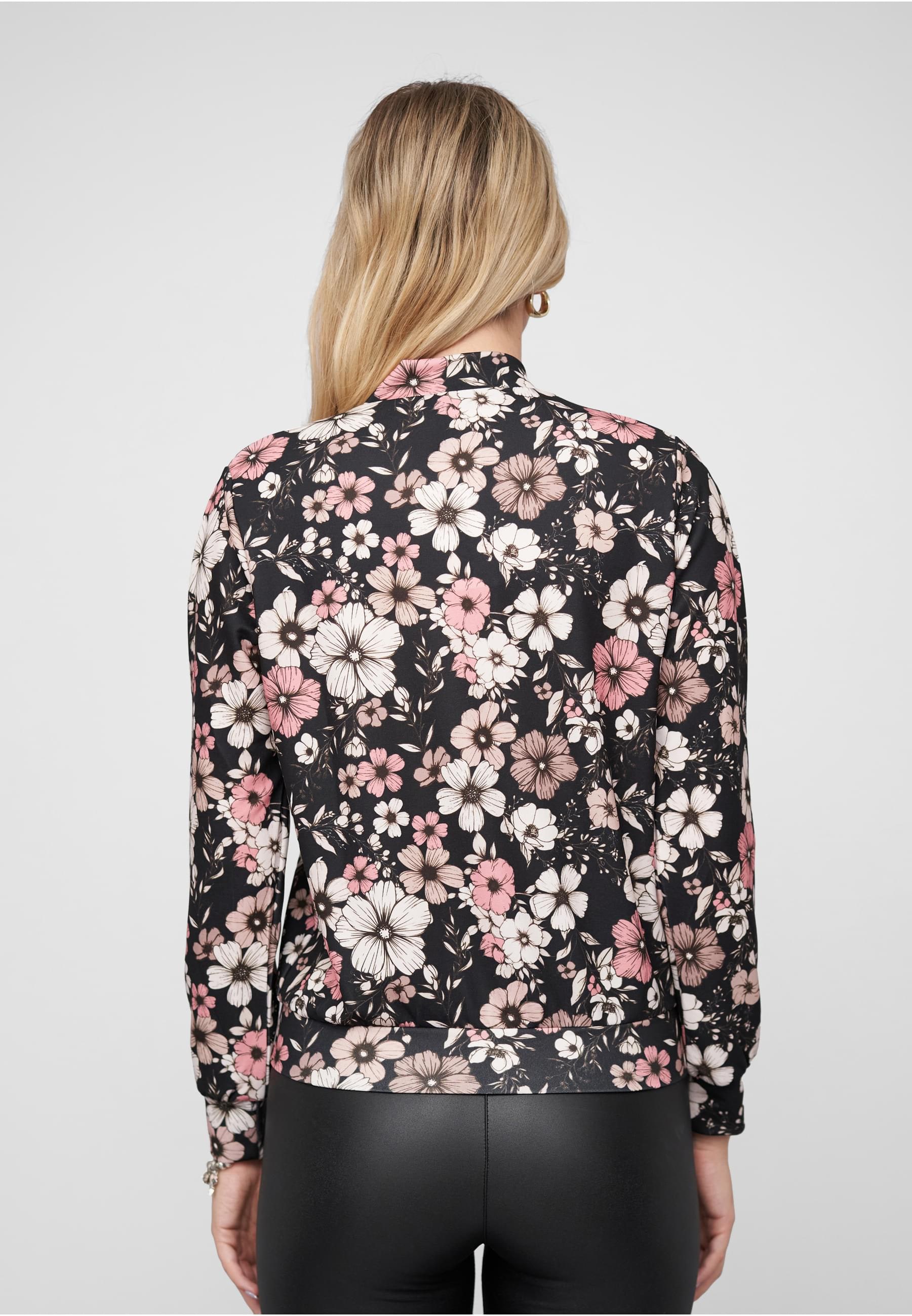 CLOUD 5IVE Klassische Bluse »CLOUD 5IVE Blouson with All-Over Flower Print«