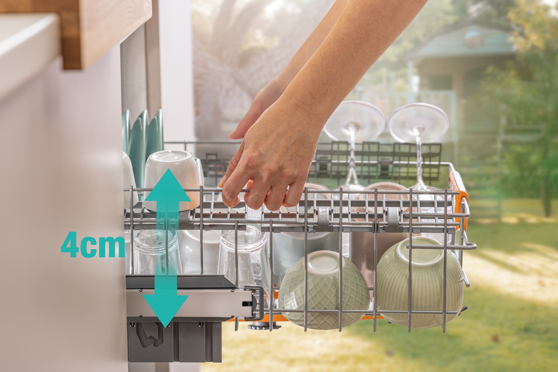 GORENJE teilintegrierbarer Geschirrspüler »GI673A92X« 9,4 l 16 Maßgedecke TotalDry - auto. Türöffnung