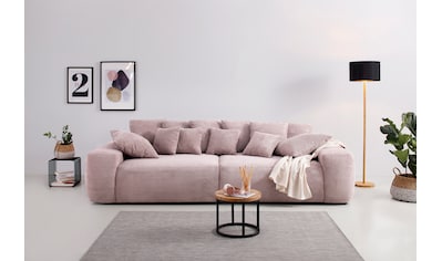 Loungemöbel, Big-Sofa Breitcord in und Zeitloses stylisches Fein- Candy 3C Rechnung kaufen auf und »Enisa«,