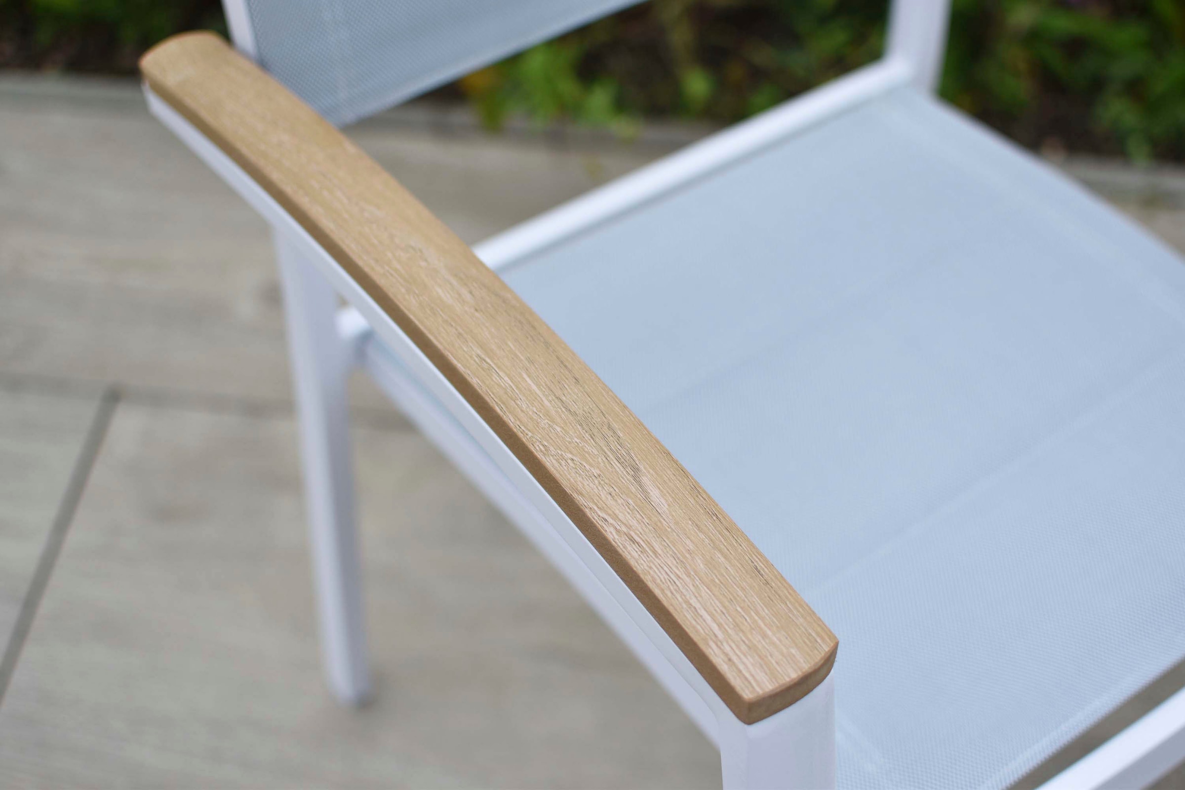 MERXX Gartensessel »Pisa« Set, 2 Stk. tlg. Armlehnen aus Kunststoff