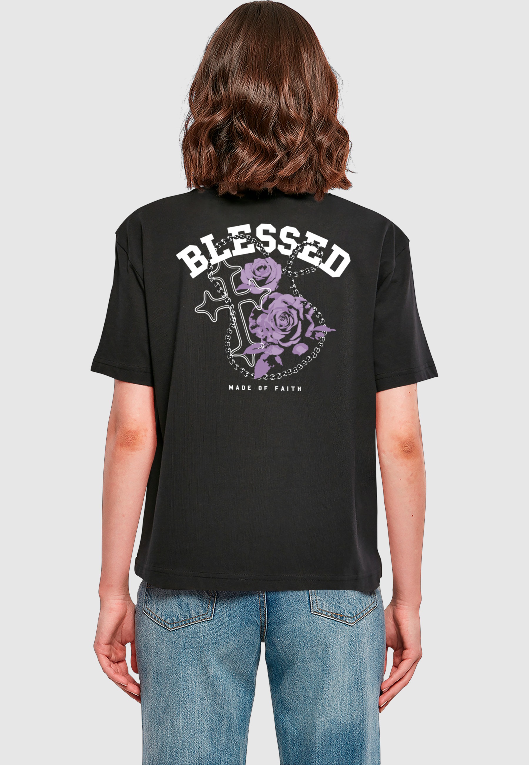Miss Tee T-Shirt »Miss Tee Blessed Roses Tee« 1 Stk.