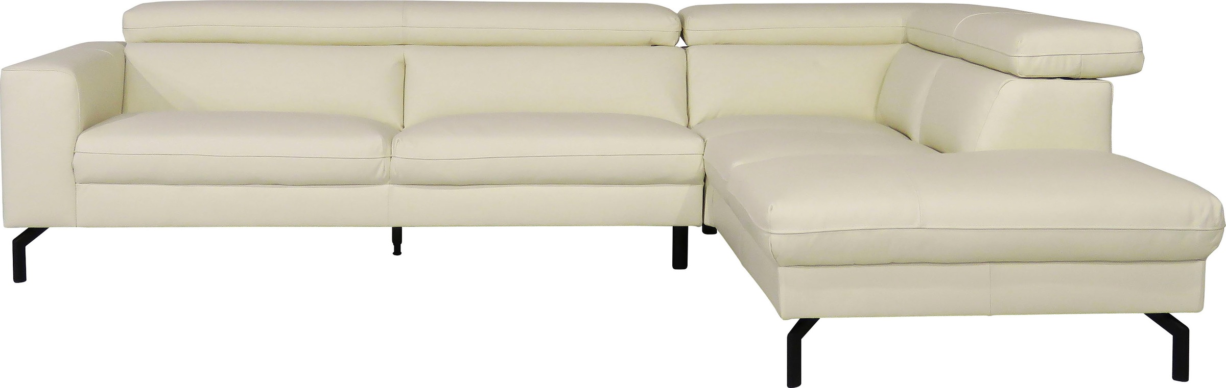 Places of Style Ecksofa »Olanta, modern und bequem, Breite 305cm, Fuß 16cm günstig online kaufen