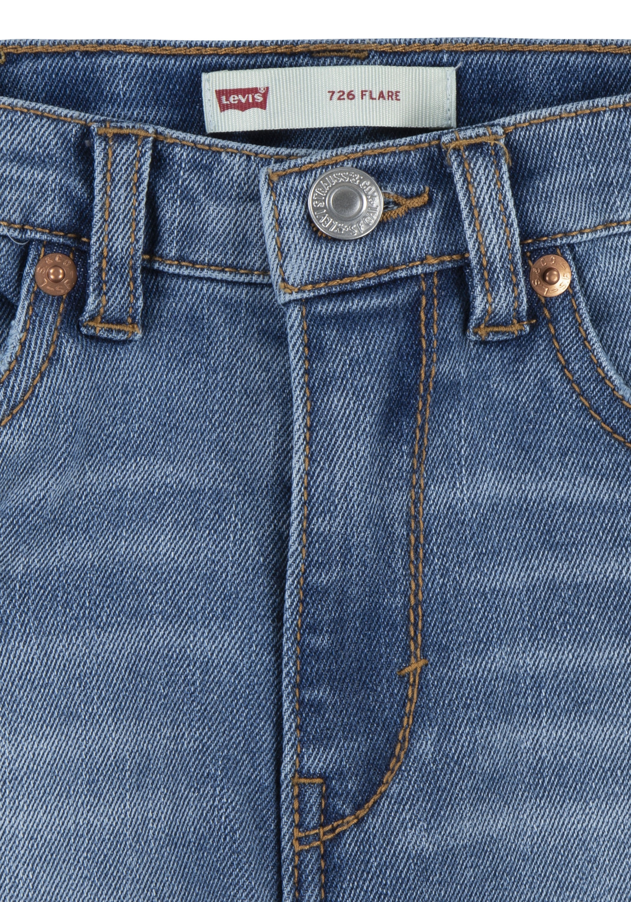 Levi's® Kids Bootcut-Jeans »LVG 726 HIGH RISE FLARE JEANS«, for GIRLS